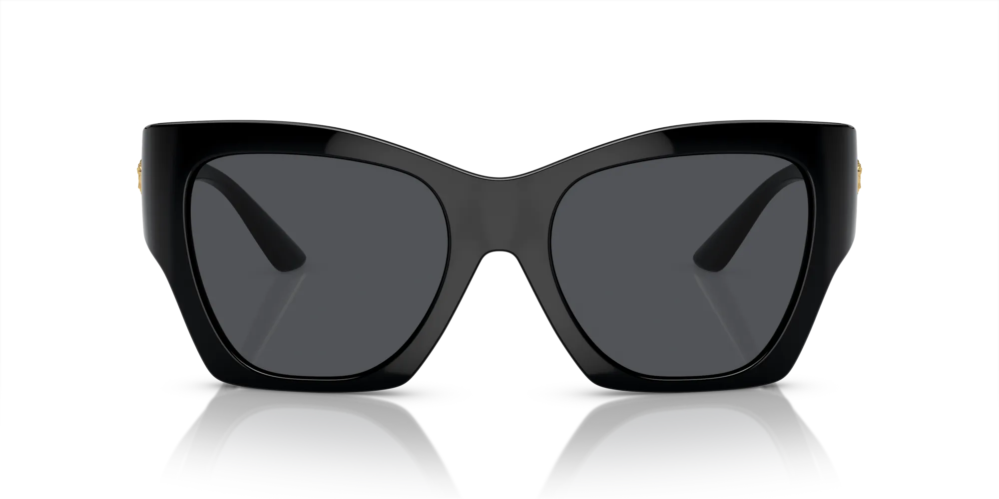 Versace VE4452 GB1/87 Occhiali da sole Iniettato Nero Grigio Geometrica Normale - immagine 3