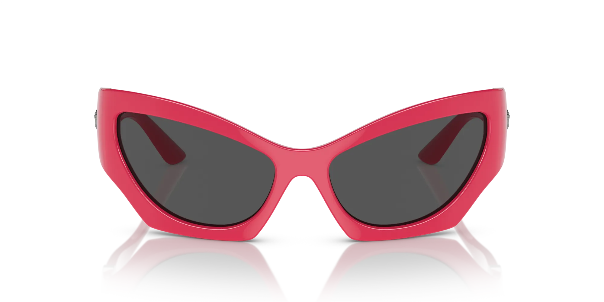 Versace VE4450 541787 Occhiali da sole Iniettato Rosa Grigio Cat Eye Normale - immagine 3