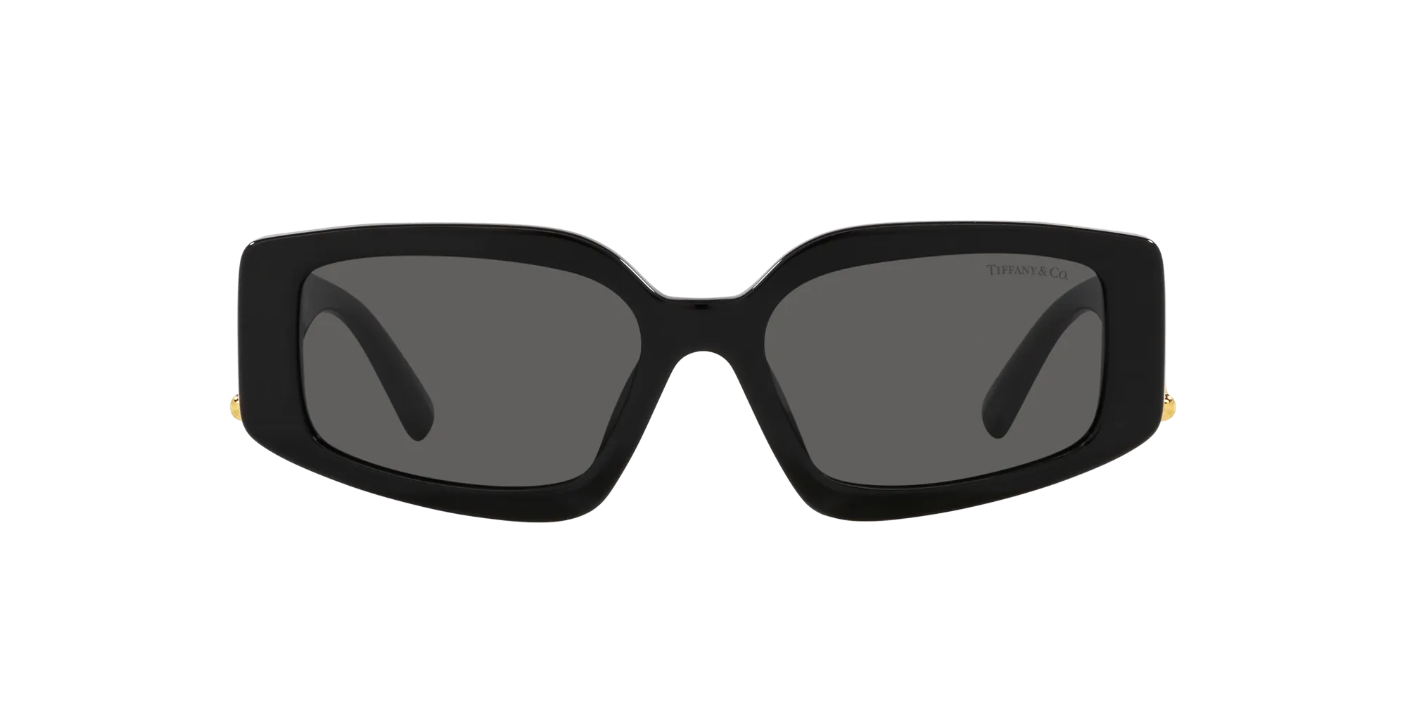 Tiffany TF4208U 8001S4 Occhiali da sole Acetato Nero Grigio Squadrata Normale - immagine 2