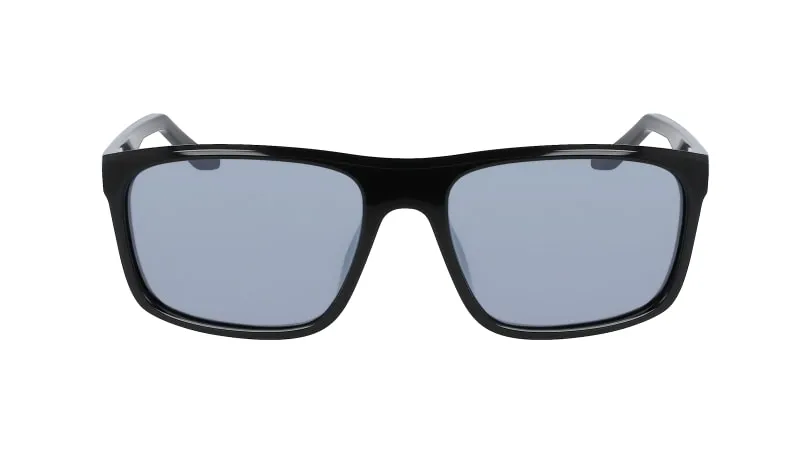 Nike 010 Occhiali da sole Bio-iniettato Nero Argento Squadrata Polarizzata Polarizzata - immagine 2