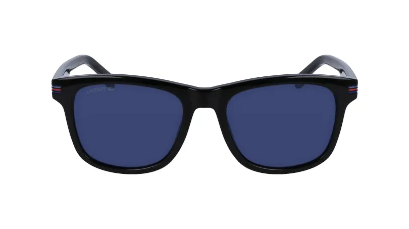 Lacoste L995S 001 Occhiali da sole Bio-iniettato Nero Blu Squadrata Normale Normale - immagine 2