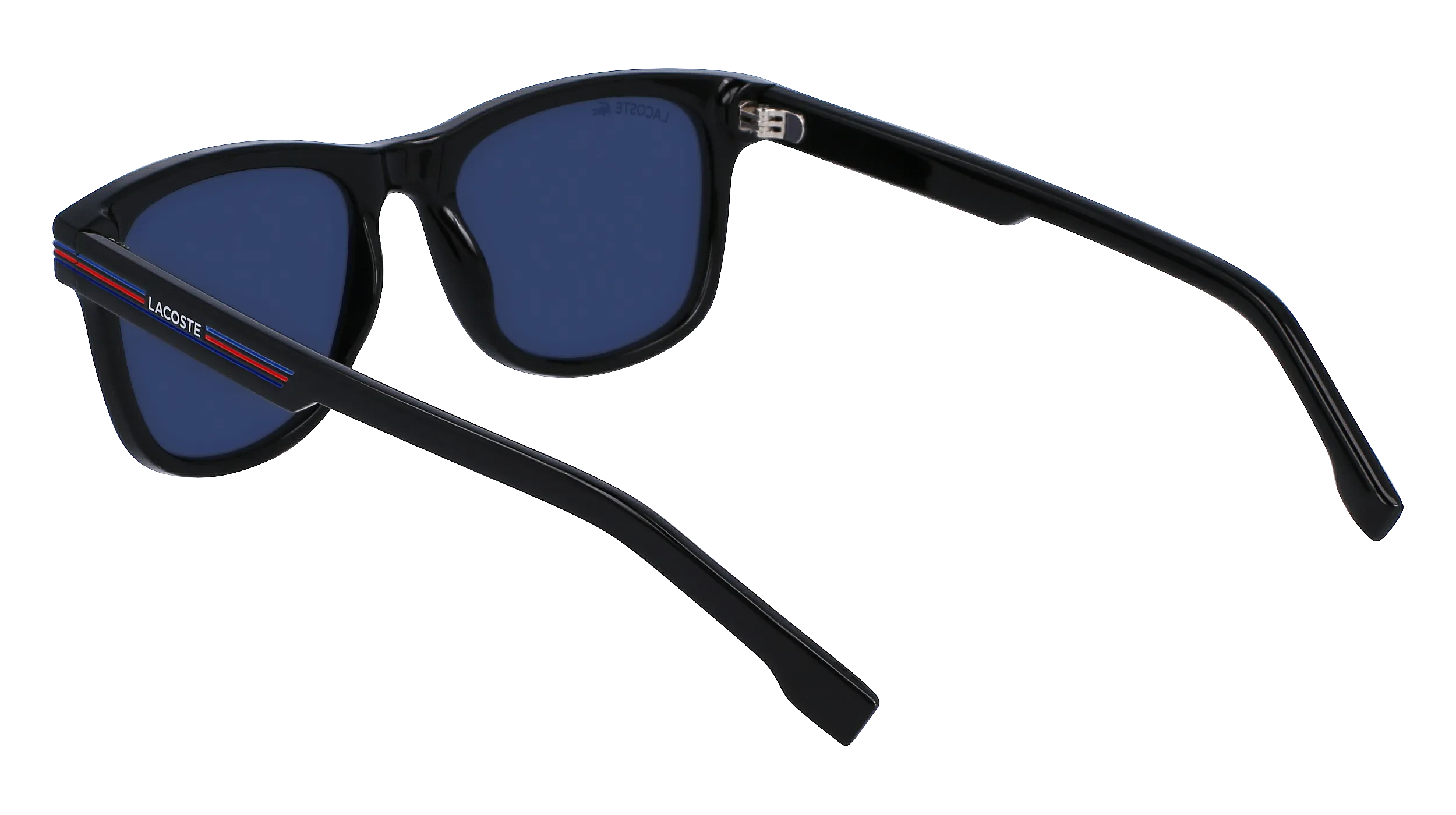 Lacoste L995S 001 Occhiali da sole Bio-iniettato Nero Blu Squadrata Normale Normale - immagine 4