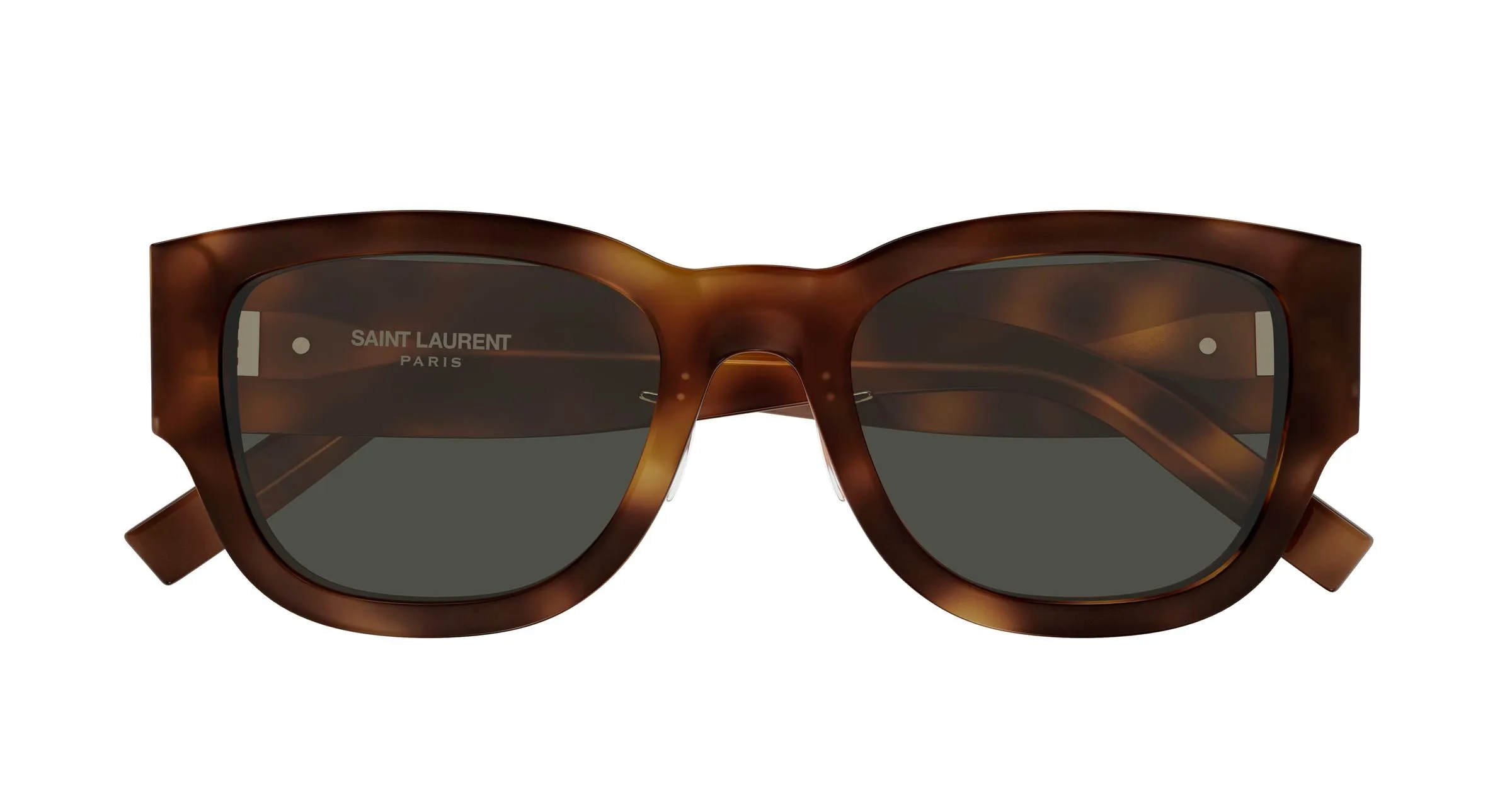 SAINT LAURENT SL M174/F 003 Occhiali da sole Acetato Havana Grigio Cat Eye - immagine 2