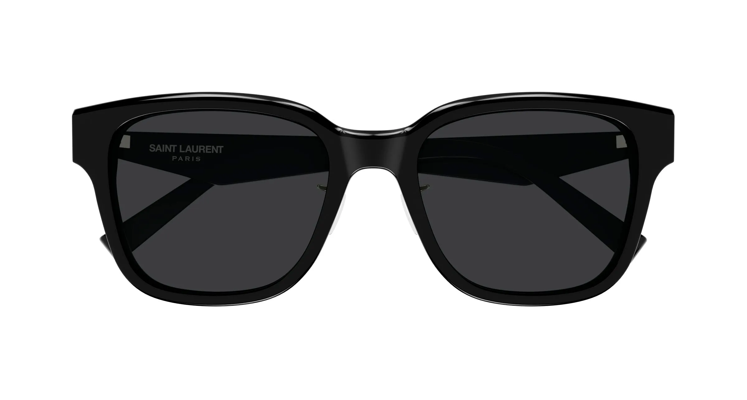 SAINT LAURENT SL M173/K 001 Occhiali da sole Acetato Nero Nero Geometrica - immagine 2