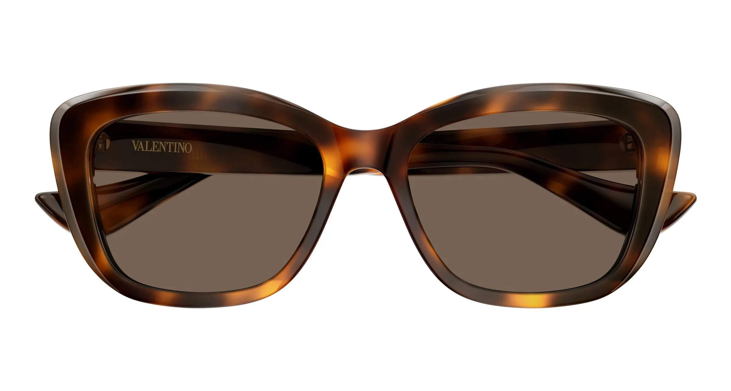 Valentino VG0058SA 003 Occhiali da sole Acetato Havana Marrone Farfalla - immagine 2