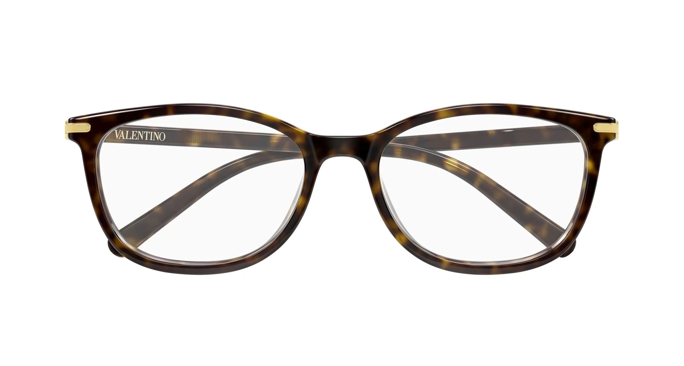 Valentino VG0051OA 002 Montature da vista Acetato Havana Trasparente Squadrata - immagine 2