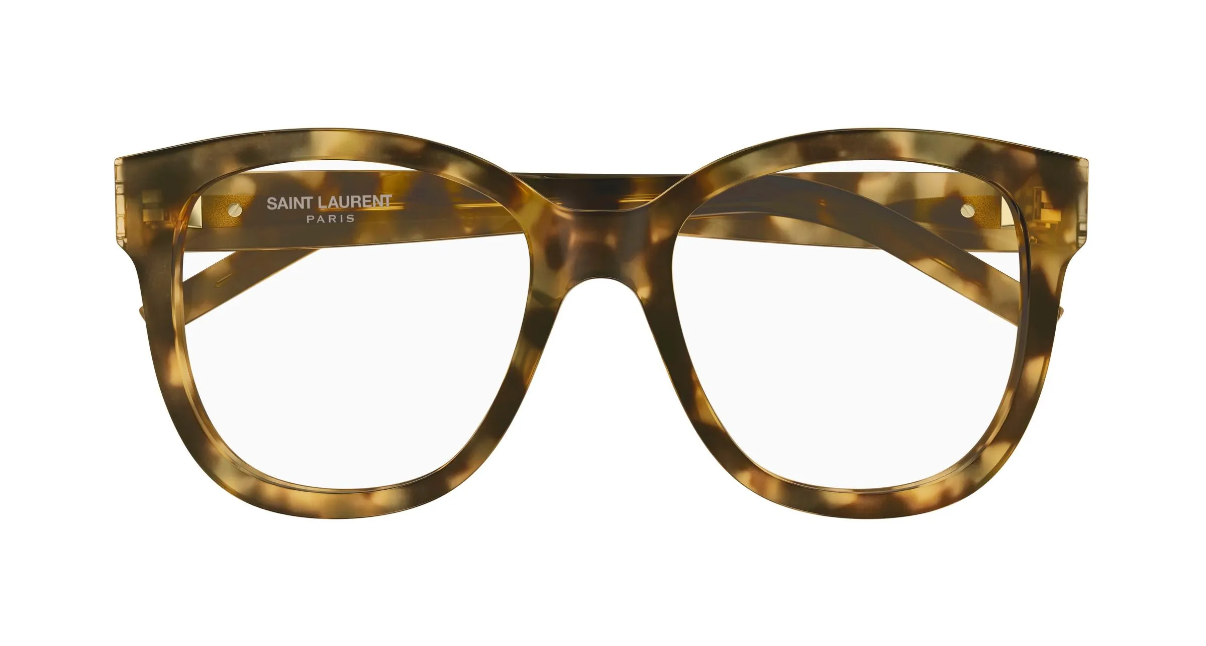 SAINT LAURENT SL M97 012 Montature da vista Acetato Havana Trasparente Squadrata - immagine 2