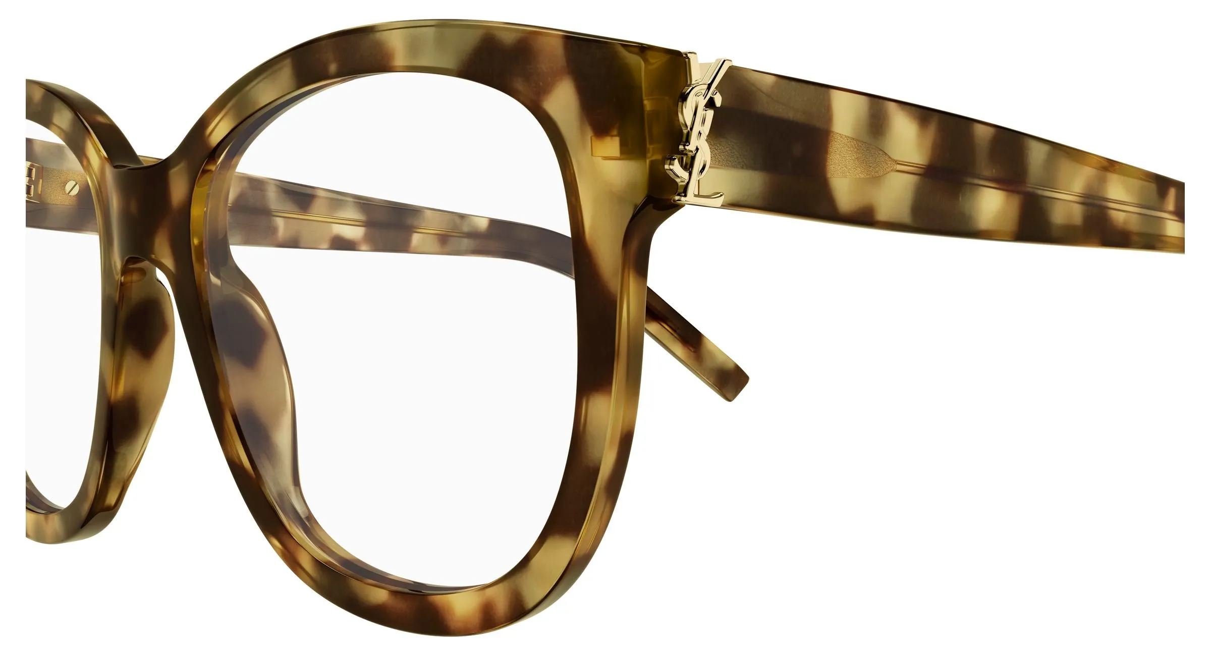 SAINT LAURENT SL M97 012 Montature da vista Acetato Havana Trasparente Squadrata - immagine 3