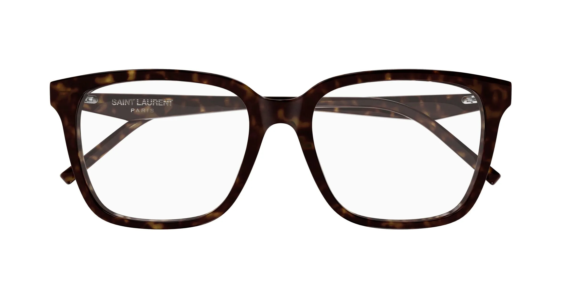 SAINT LAURENT SL M191/F 002 Montature da vista Acetato Havana Trasparente Cat Eye - immagine 2