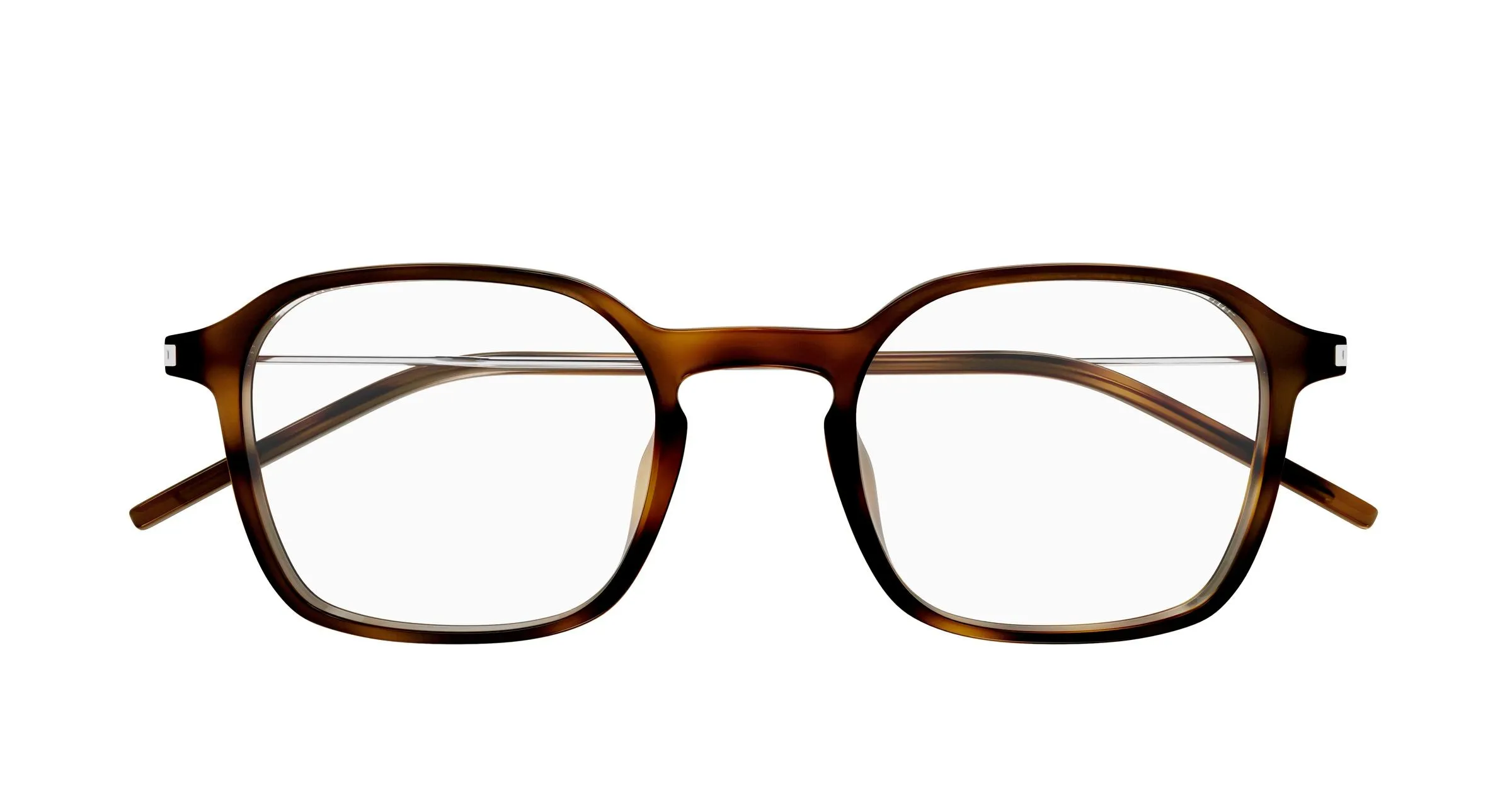 SAINT LAURENT SL 954 002 Montature da vista Bio-iniettato Havana Trasparente Squadrata - immagine 2