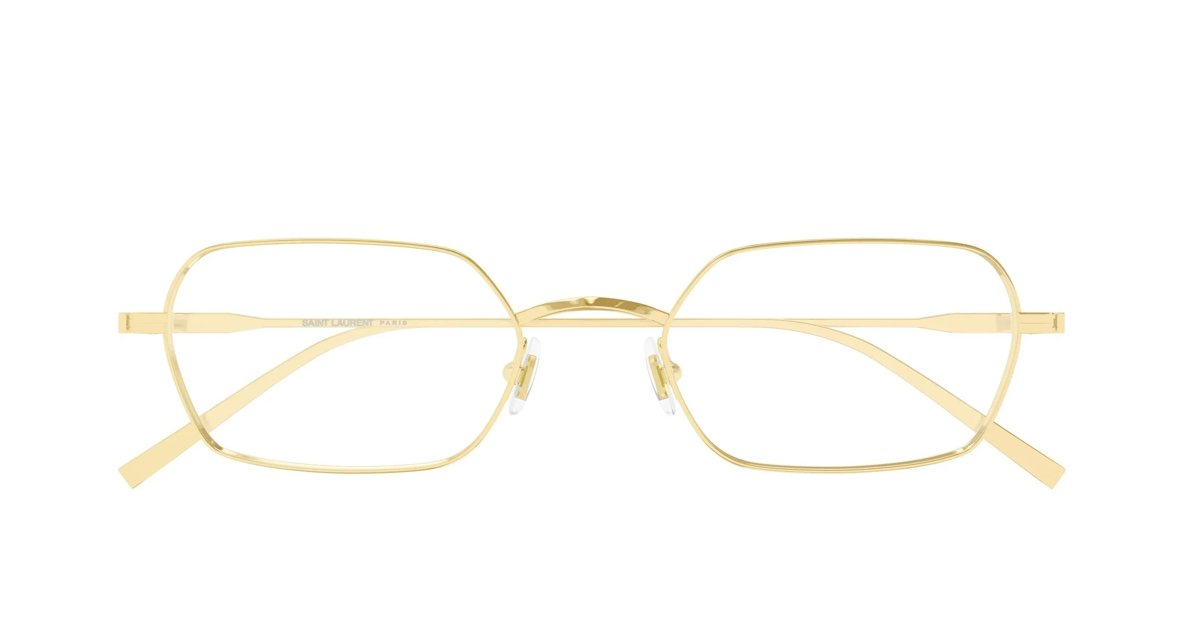 SAINT LAURENT SL 952 OPT 003 Montature da vista Metallo Oro Trasparente Squadrata - immagine 2