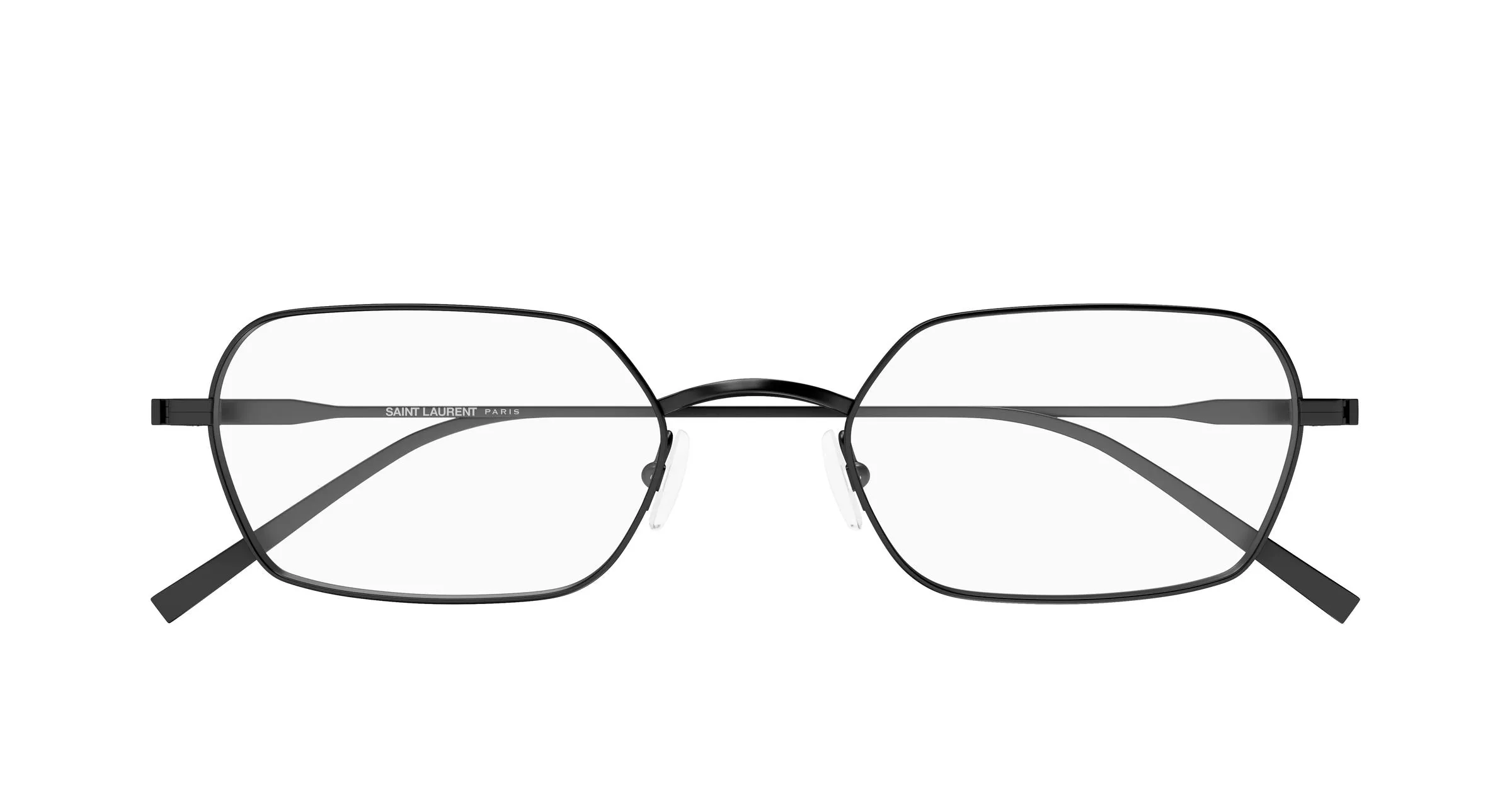 SAINT LAURENT SL 952 OPT 001 Montature da vista Metallo Nero Trasparente Squadrata - immagine 2