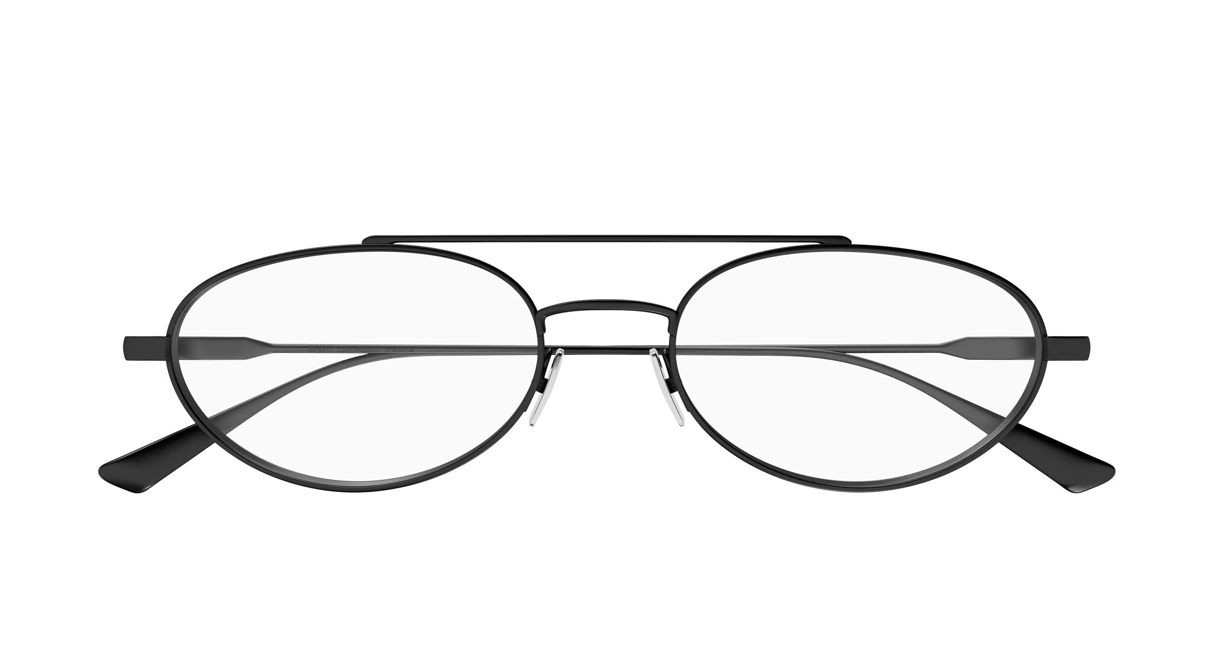 SAINT LAURENT SL 951 OPT 001 Montature da vista Metallo Nero Trasparente Pilot - immagine 2