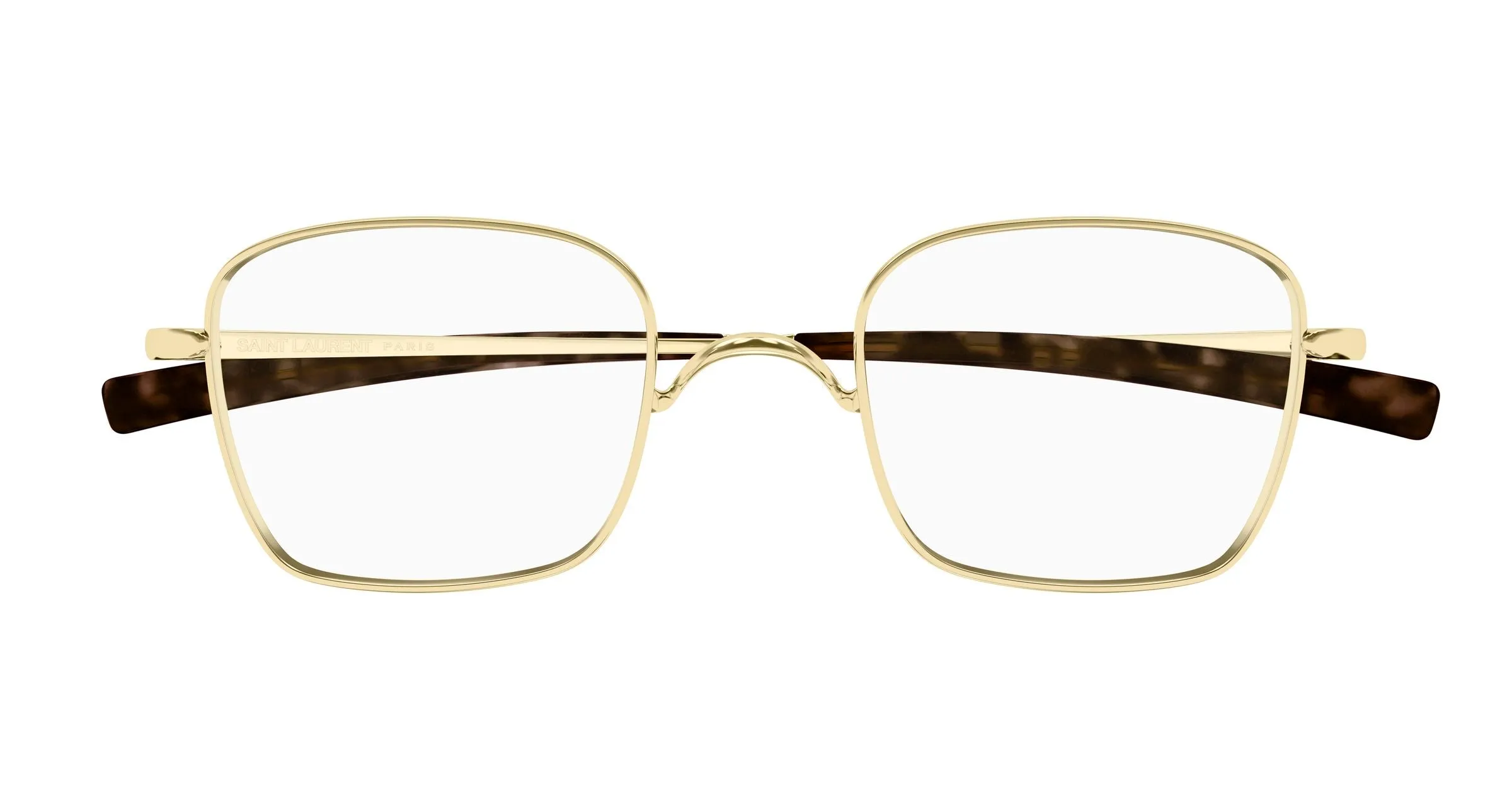 SAINT LAURENT SL 949 T OPT 003 Montature da vista Titanio Oro Trasparente Squadrata - immagine 2