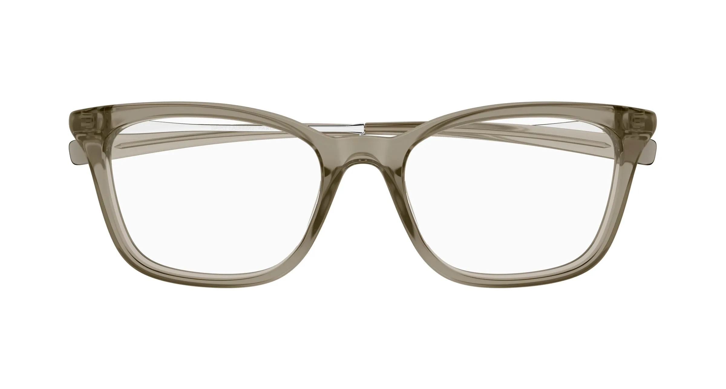 SAINT LAURENT SL 933 003 Montature da vista Acetato Marrone Trasparente Cat Eye - immagine 2