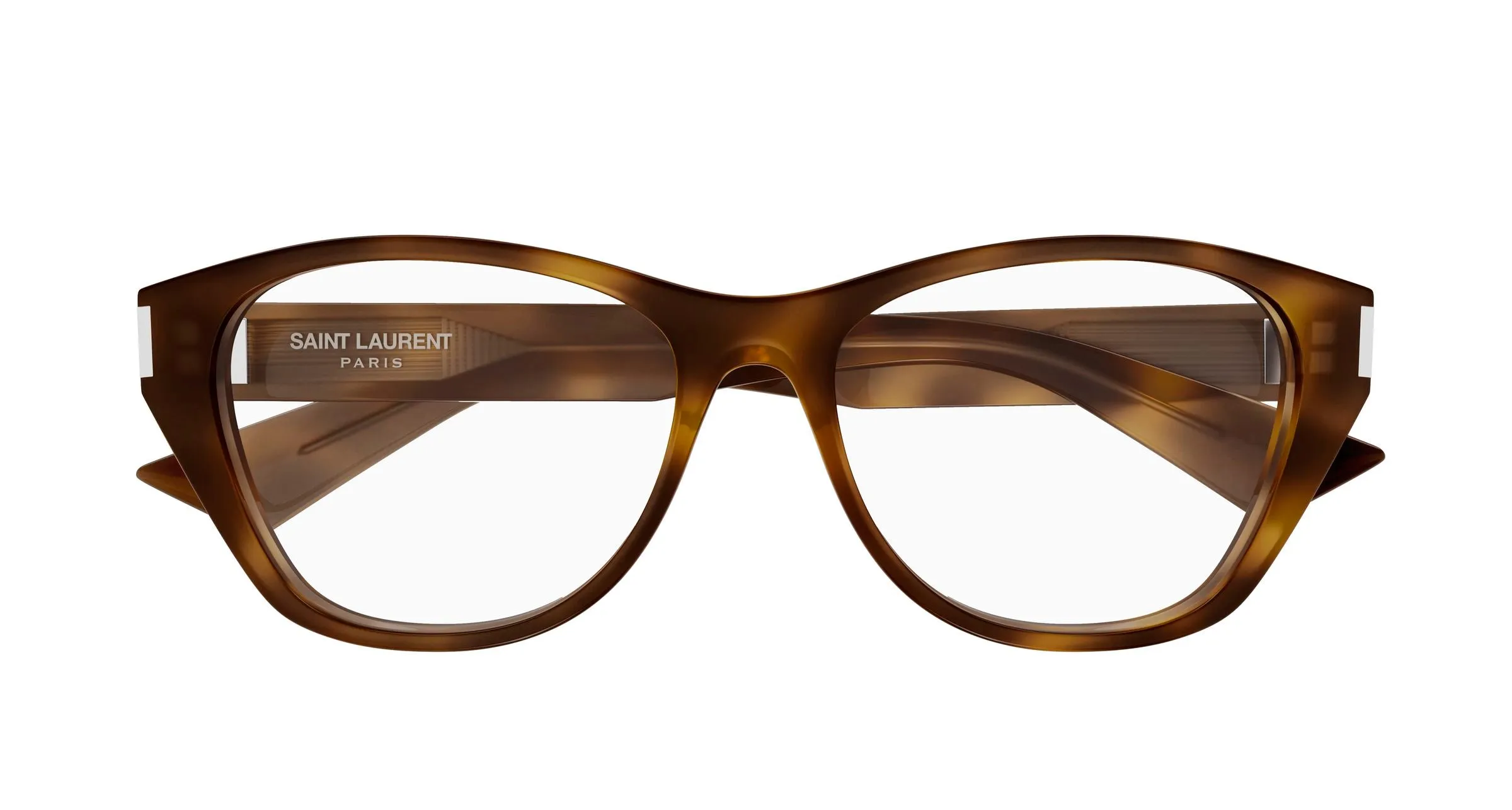 SAINT LAURENT SL 929 002 Montature da vista Acetato Havana Trasparente Cat Eye - immagine 2