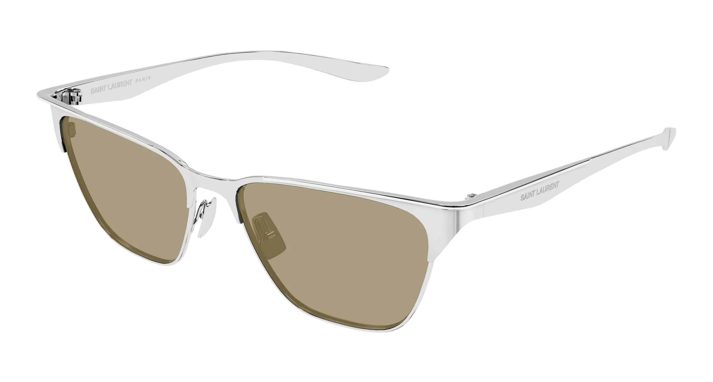 SAINT LAURENT SL 920 002 Occhiali da sole Metallo Argento Grigio Cat Eye - immagine 1