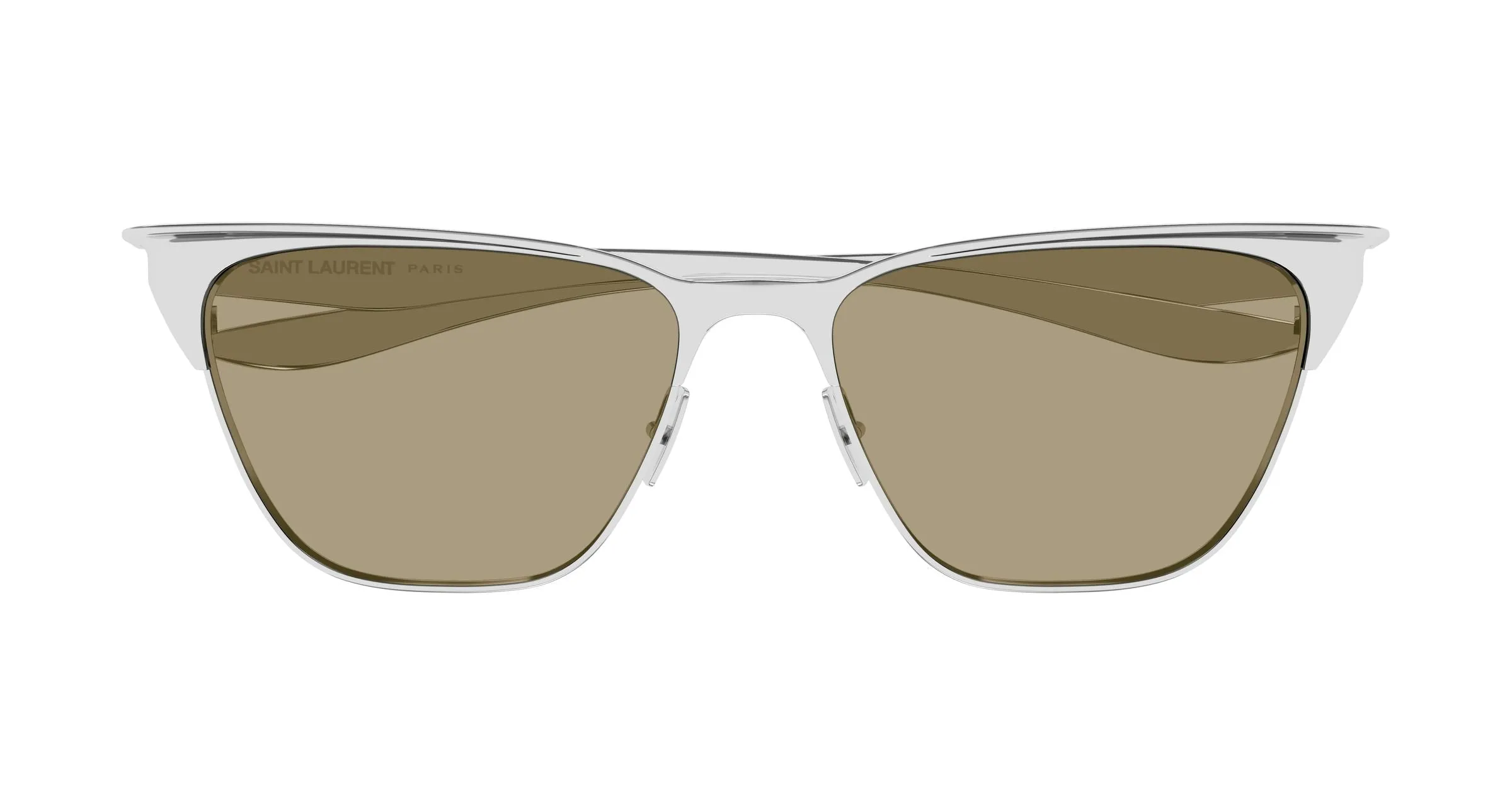 SAINT LAURENT SL 920 002 Occhiali da sole Metallo Argento Grigio Cat Eye - immagine 2