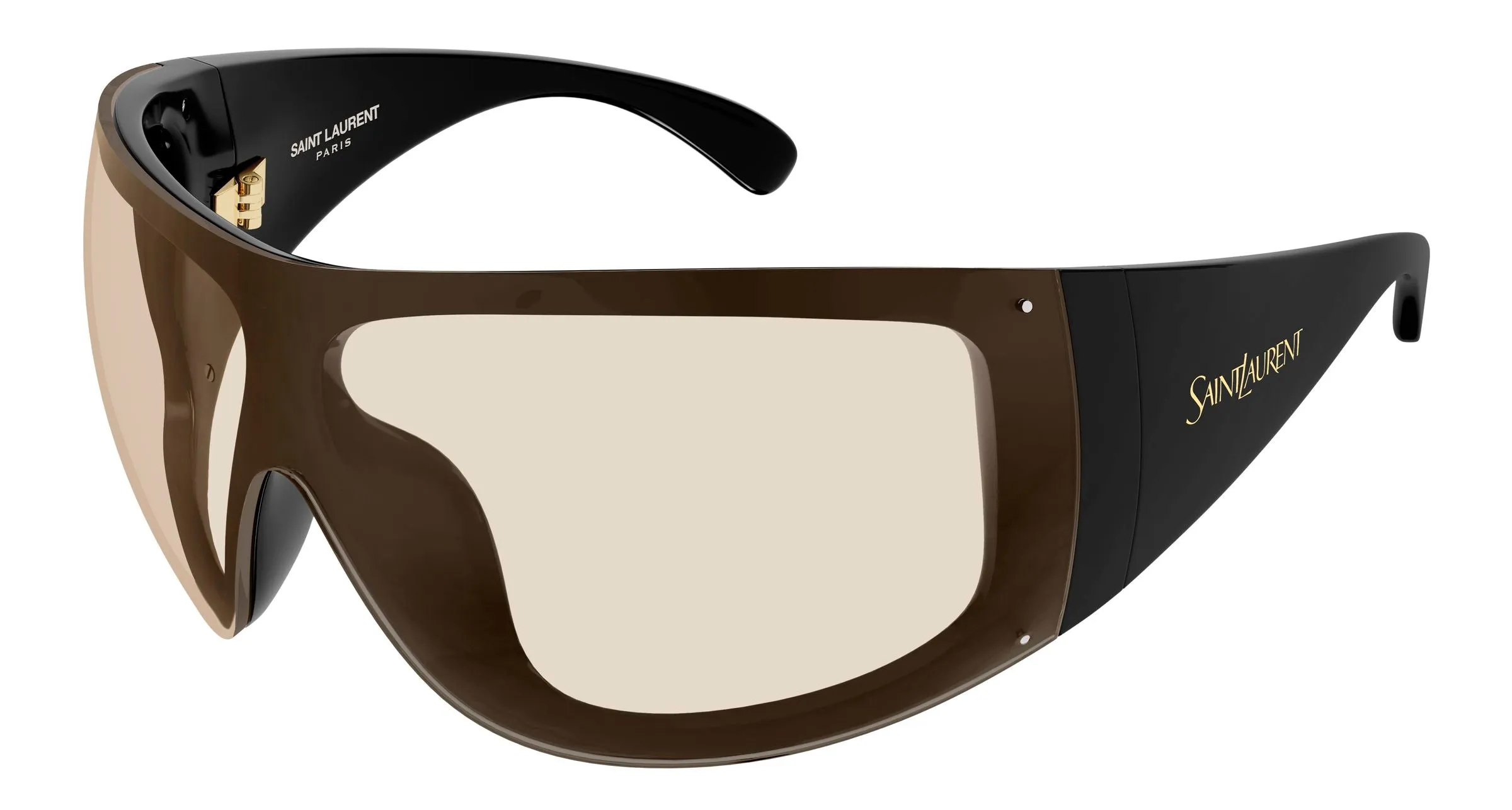 SAINT LAURENT SL 914 002 Occhiali da sole Bio-iniettato Nero Marrone Avvolgente - immagine 1