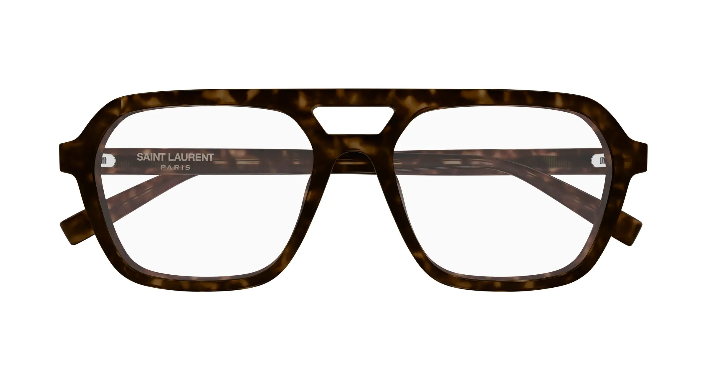 SAINT LAURENT SL 905 OPT 005 Montature da vista Acetato Havana Trasparente Squadrata - immagine 2
