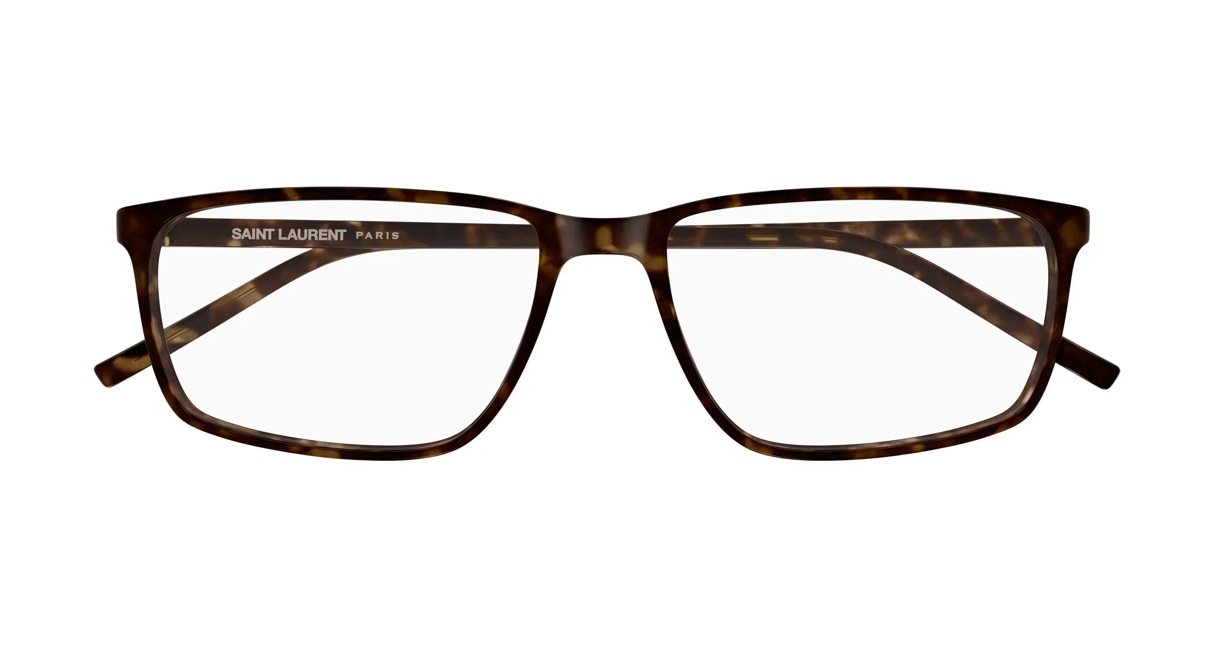 SAINT LAURENT SL 886 002 Montature da vista Bio-iniettato Havana Trasparente Squadrata - immagine 2