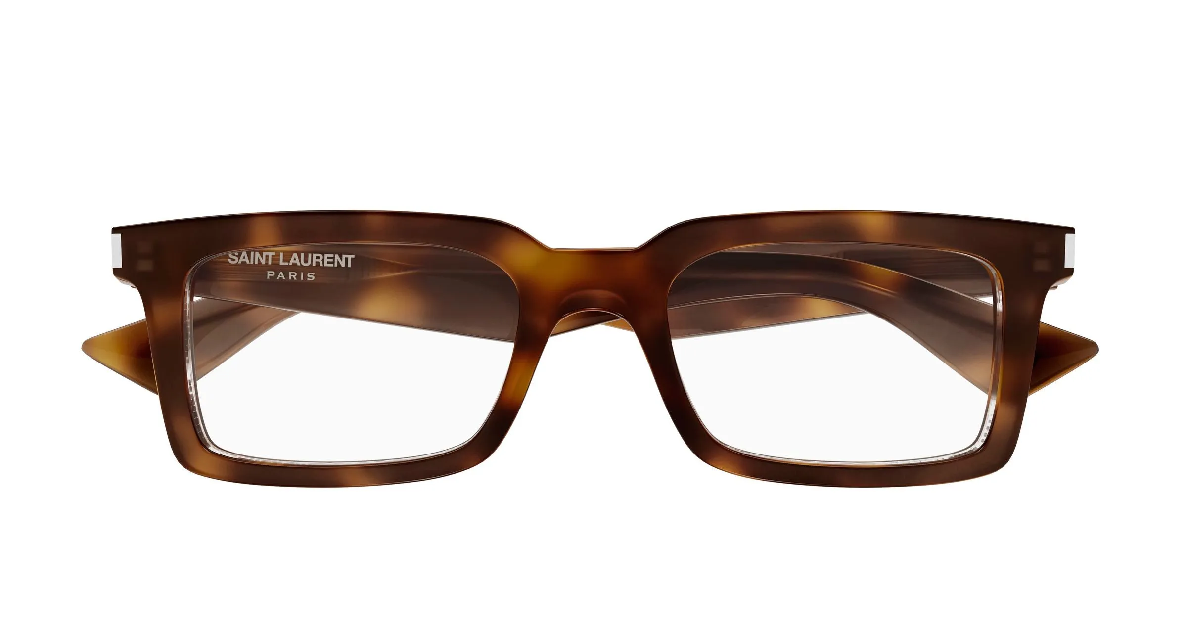 SAINT LAURENT SL 860 OPT 002 Montature da vista Acetato Havana Trasparente Squadrata - immagine 2