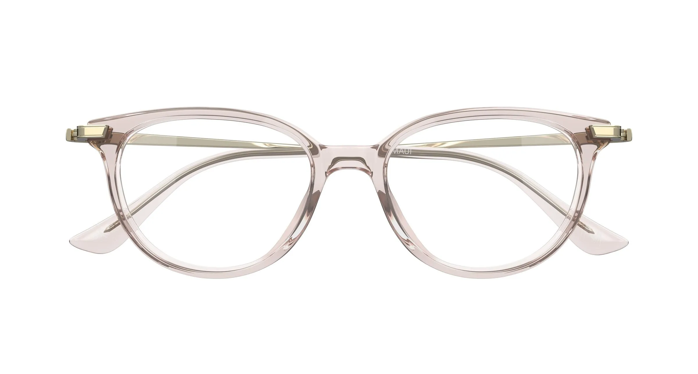 Maui Jim MJ2181O 003 Montature da vista Acetato Rosa Trasparente Cat Eye - immagine 2