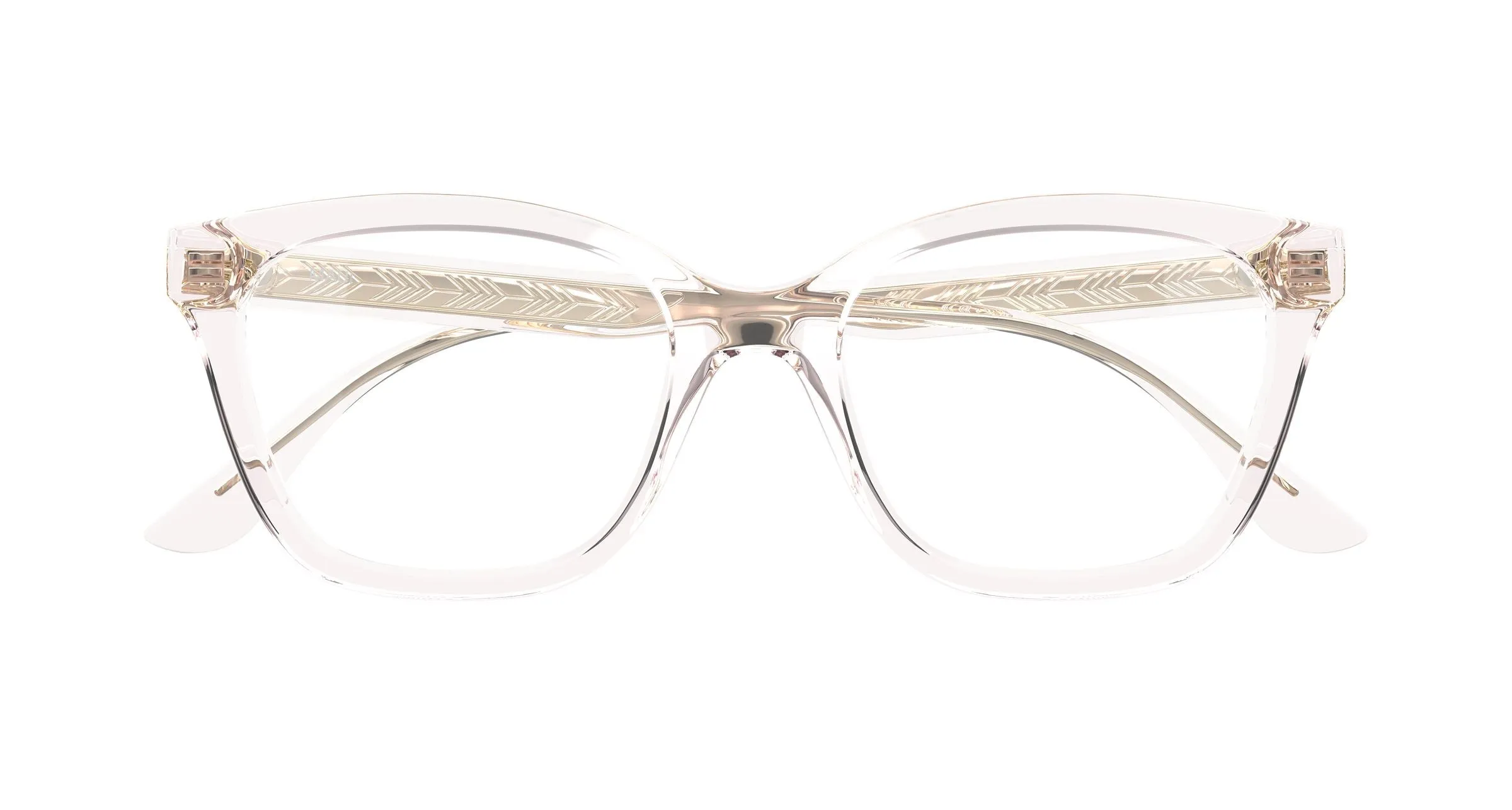 Maui Jim MJ2180O 001 Montature da vista Acetato Rosa Trasparente Cat Eye - immagine 2