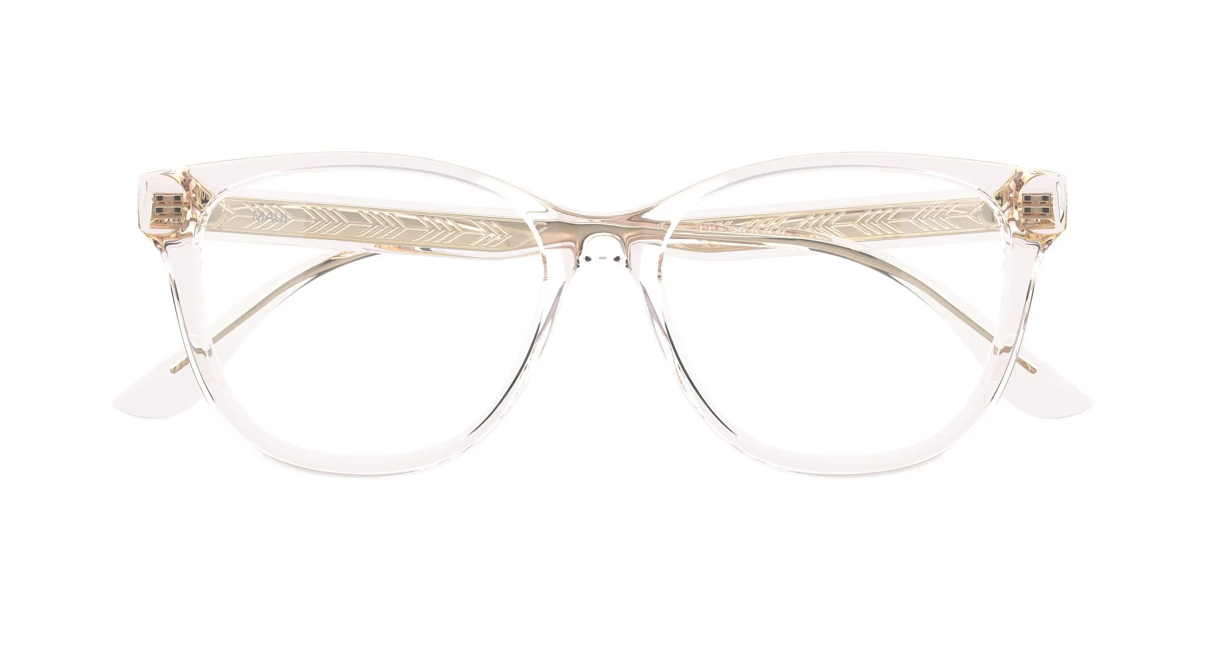 Maui Jim MJ2179O 001 Montature da vista Acetato Rosa Trasparente Cat Eye - immagine 2