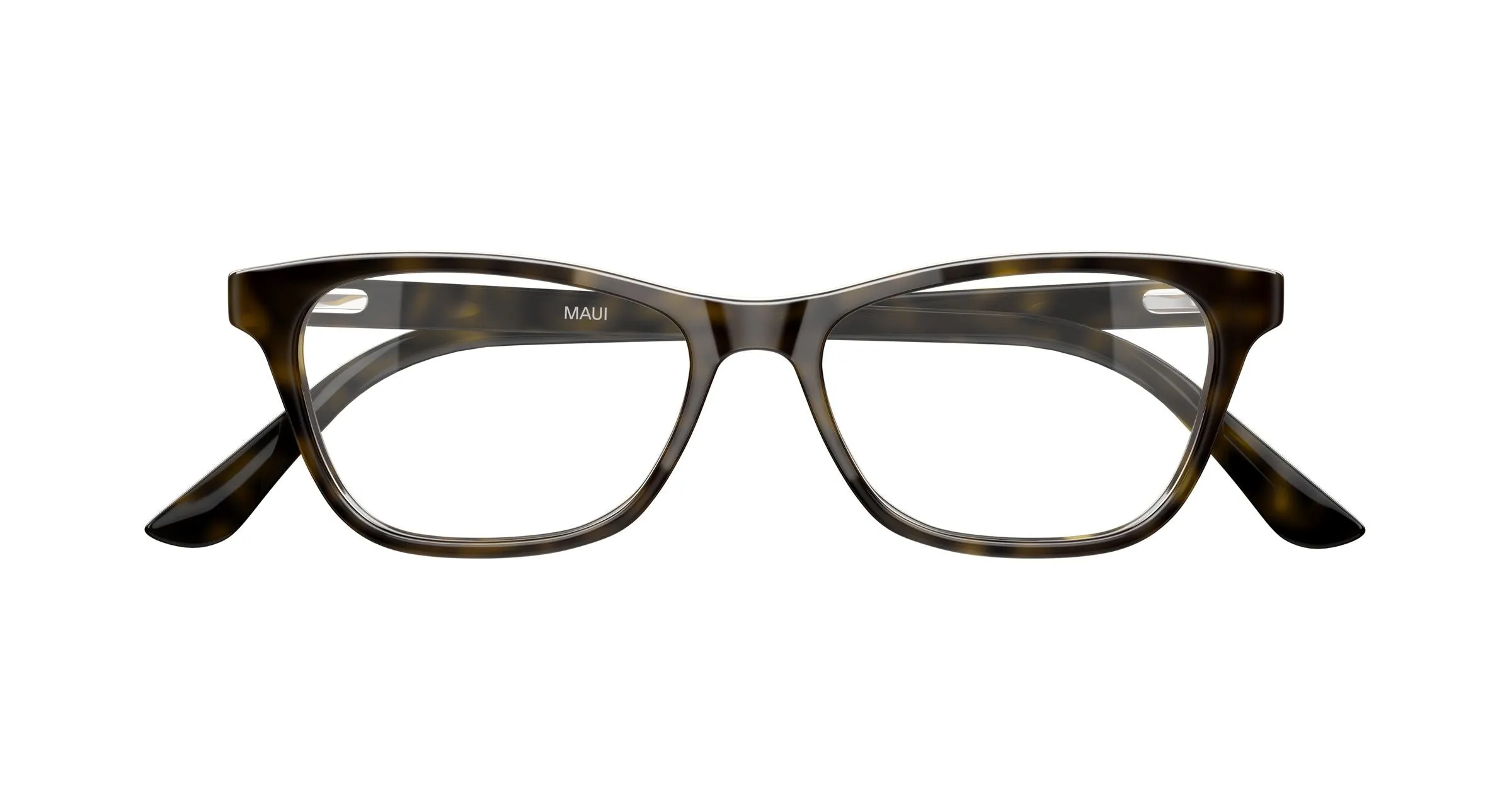 Maui Jim MJ2173O 003 Montature da vista Acetato Havana Trasparente Cat Eye - immagine 2