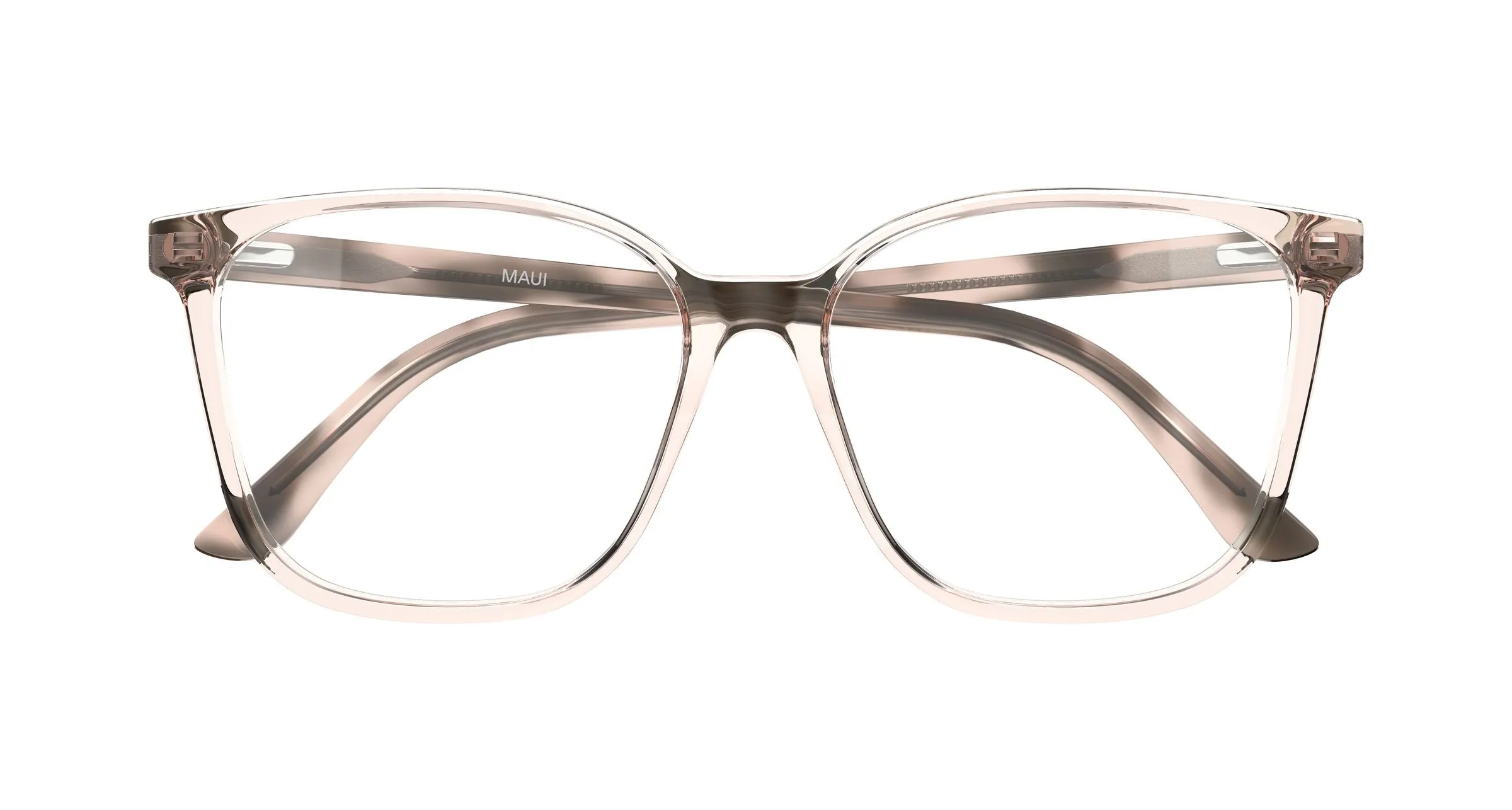 Maui Jim MJ2172O 003 Montature da vista Acetato Rosa Trasparente Cat Eye - immagine 2