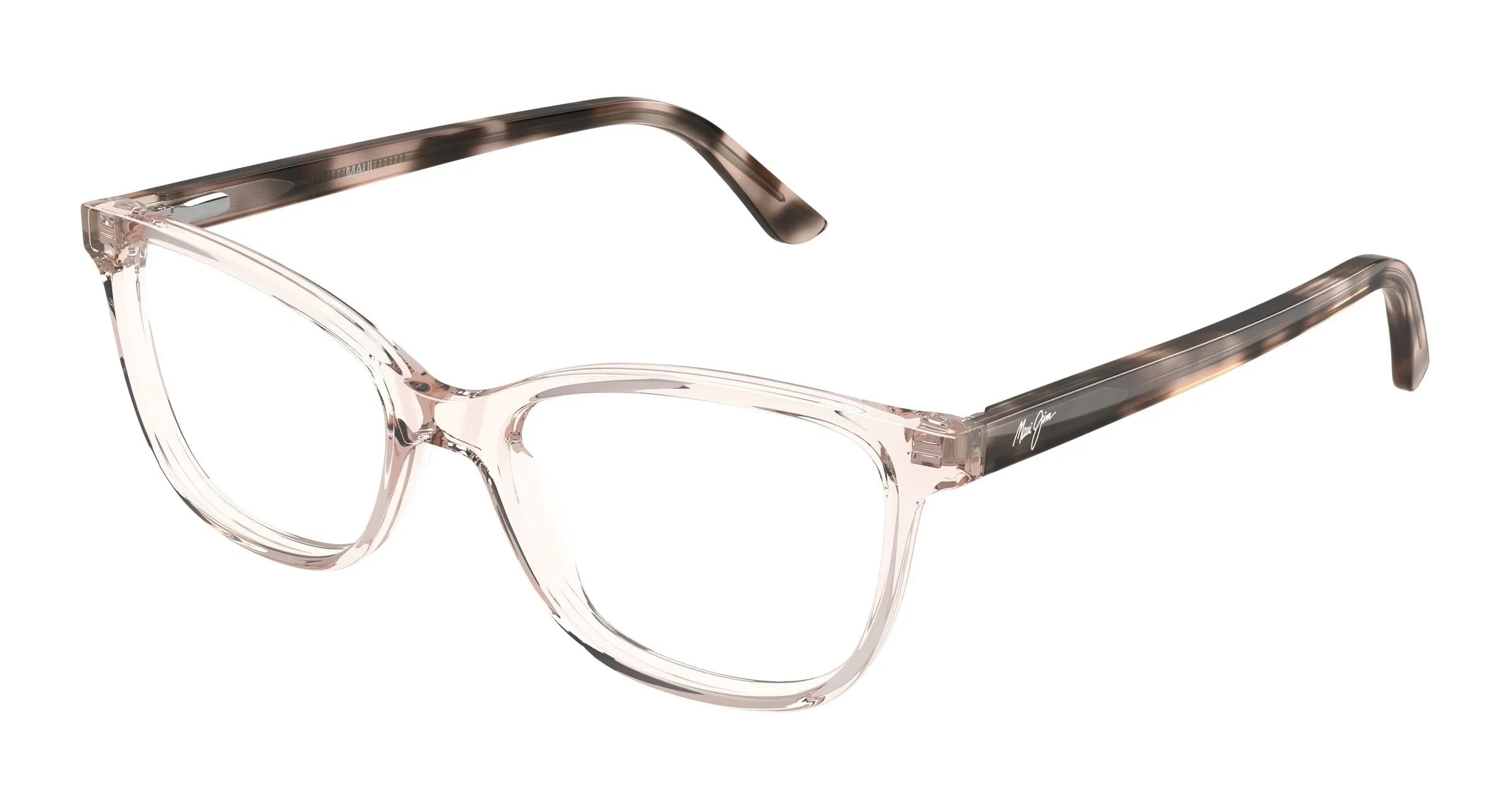 Maui Jim MJ2171O 003 Montature da vista Acetato Rosa Trasparente Cat Eye - immagine 1