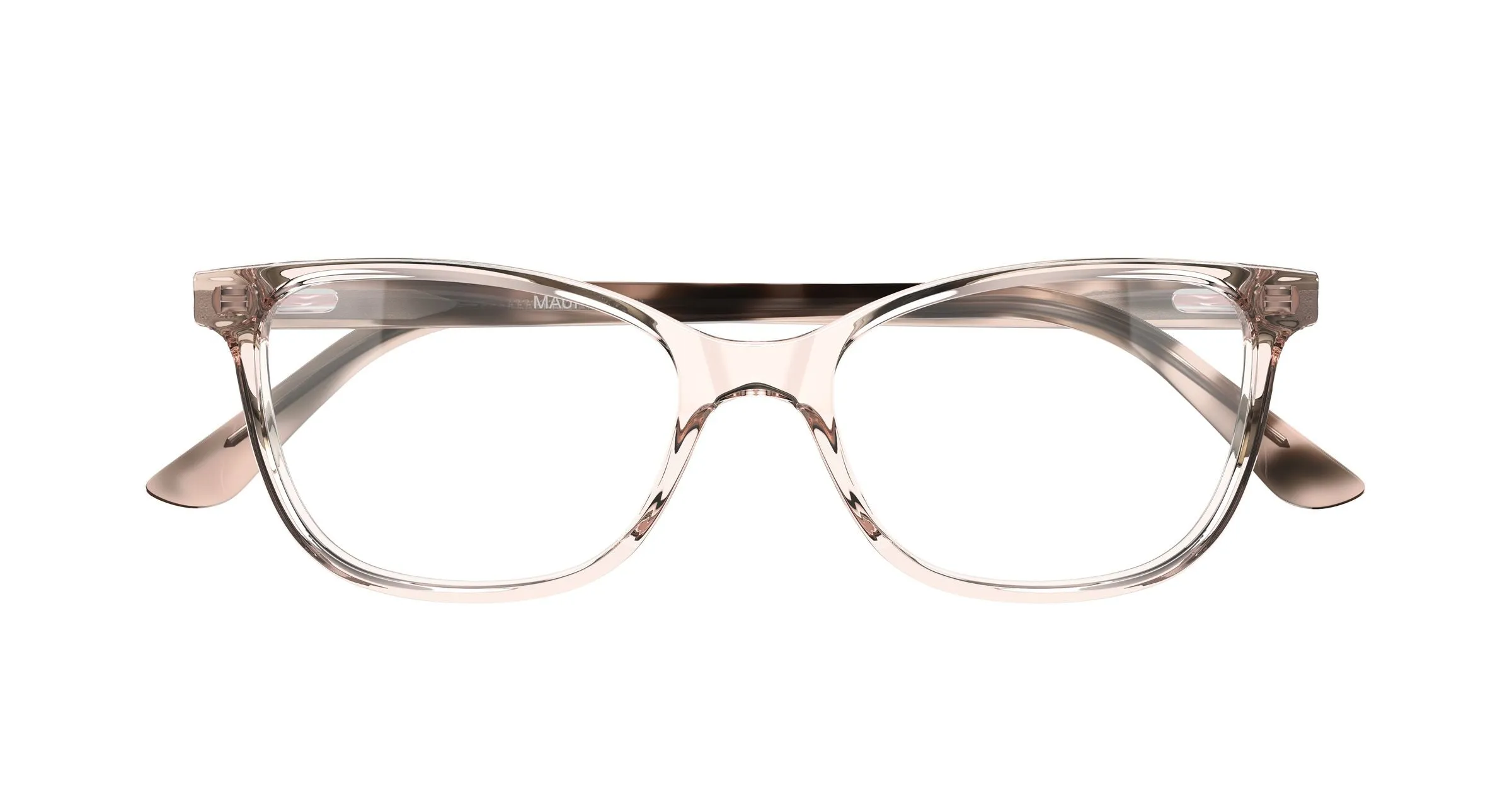 Maui Jim MJ2171O 003 Montature da vista Acetato Rosa Trasparente Cat Eye - immagine 2