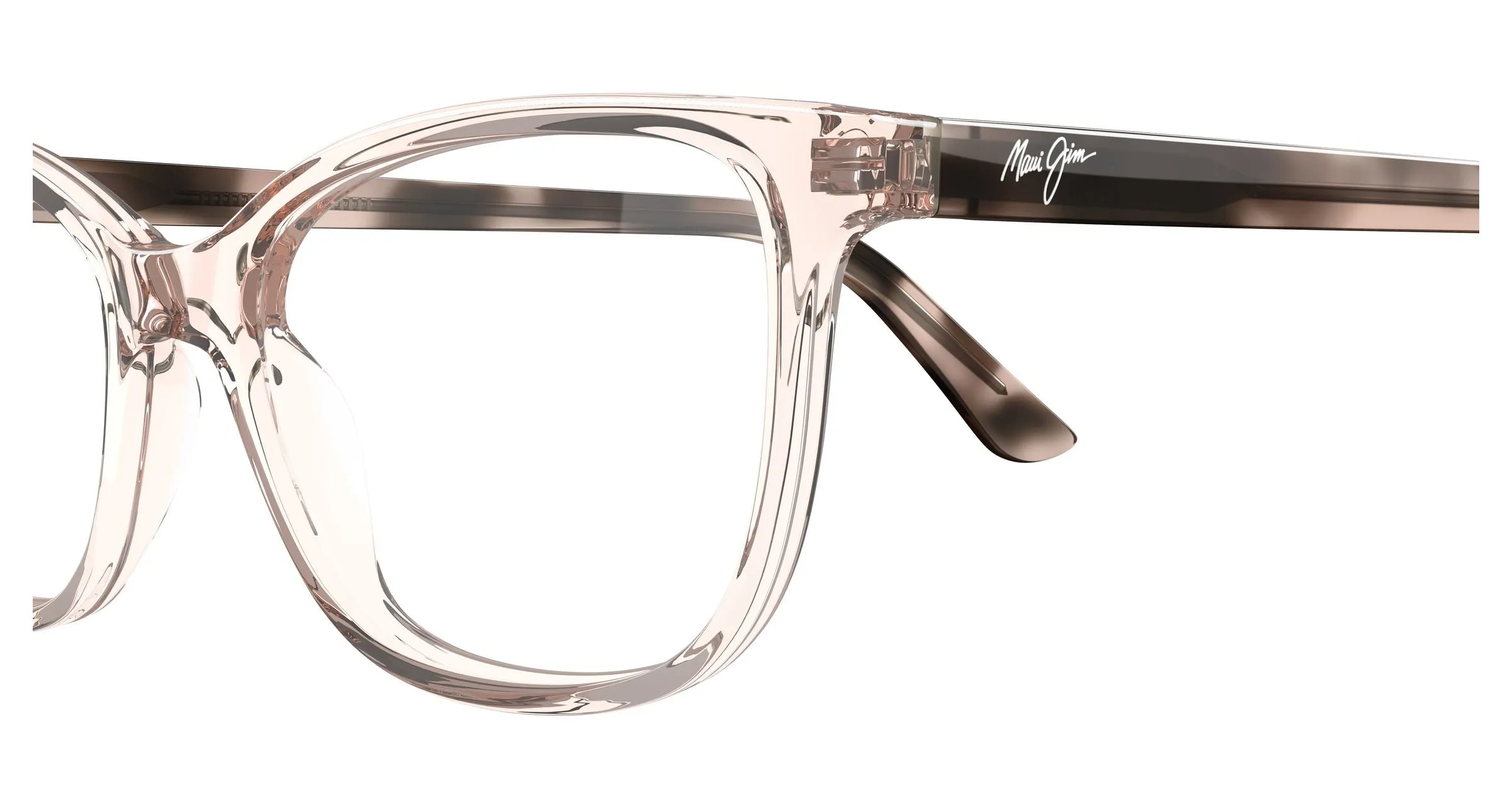 Maui Jim MJ2170O 003 Montature da vista Acetato Rosa Trasparente Cat Eye - immagine 3