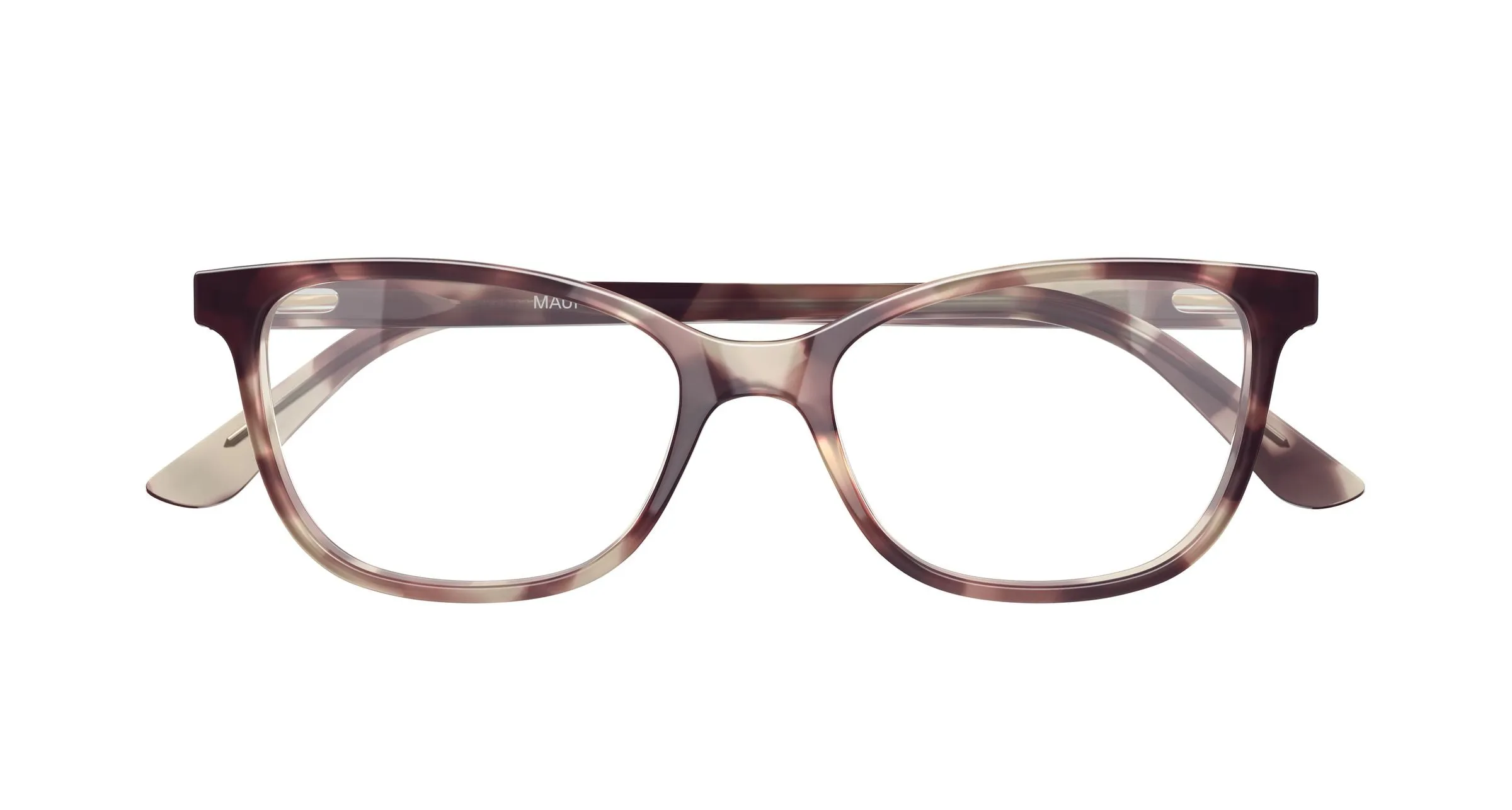 Maui Jim MJ2170O 002 Montature da vista Acetato Havana Trasparente Cat Eye - immagine 2