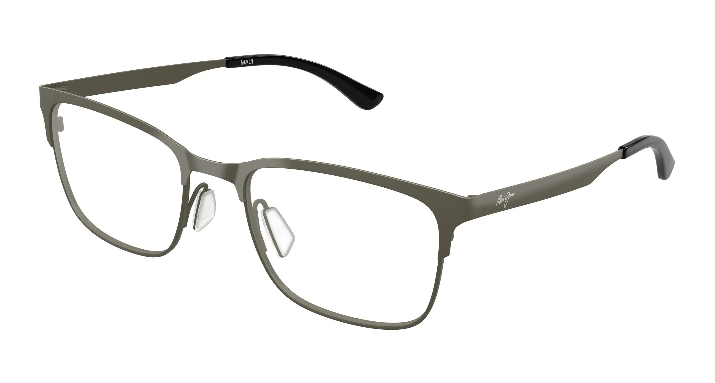 Maui Jim MJ2165O 004 Montature da vista Metallo Verde Trasparente Squadrata - immagine 1