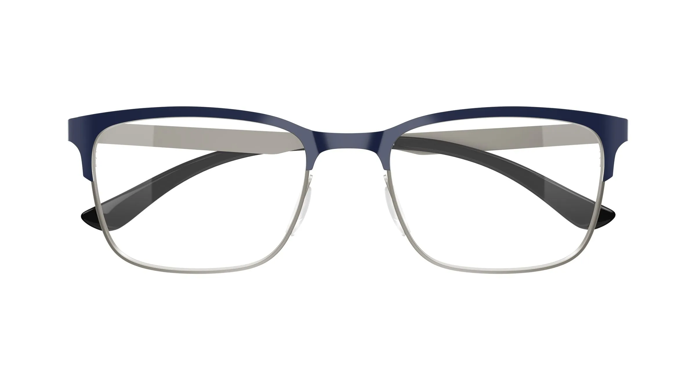 Maui Jim MJ2164O 003 Montature da vista Metallo Blu Trasparente Squadrata - immagine 2