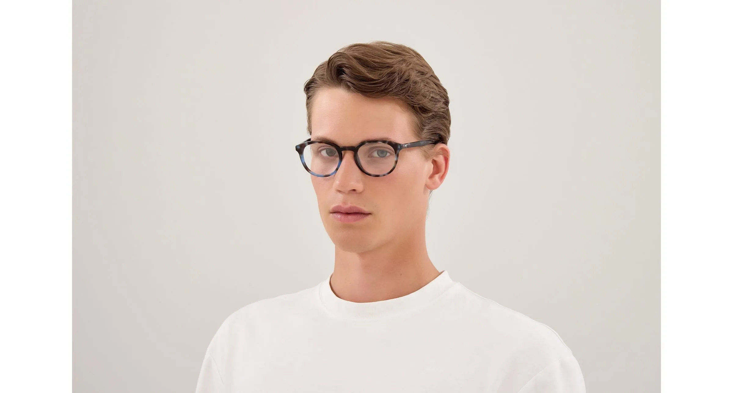Maui Jim MJ2159O 003 Montature da vista Acetato Havana Trasparente Rotonda - immagine 4