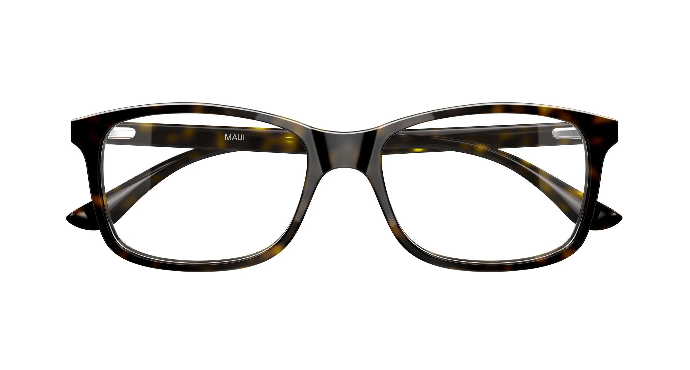 Maui Jim MJ2157O 003 Montature da vista Acetato Havana Trasparente Squadrata - immagine 2