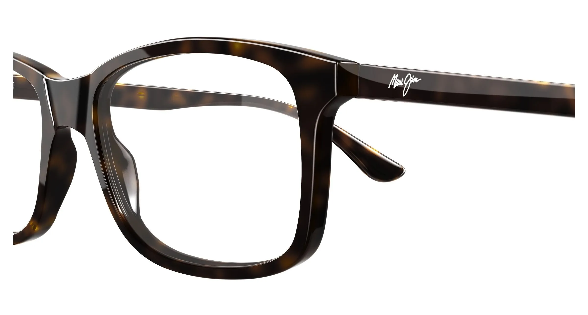 Maui Jim MJ2157O 003 Montature da vista Acetato Havana Trasparente Squadrata - immagine 3