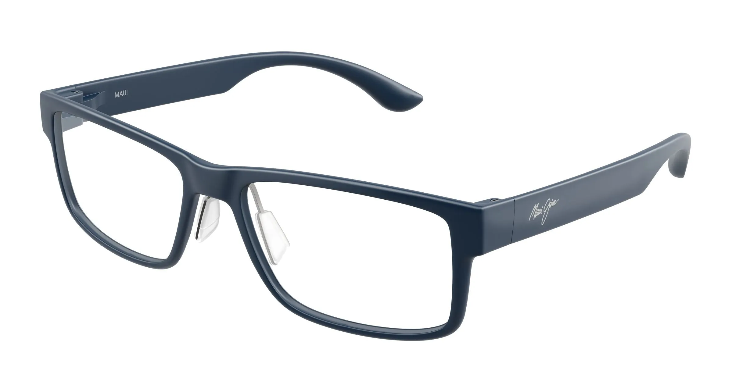 Maui Jim MJ2154O 003 Montature da vista Bio-iniettato Blu Trasparente Squadrata - immagine 1