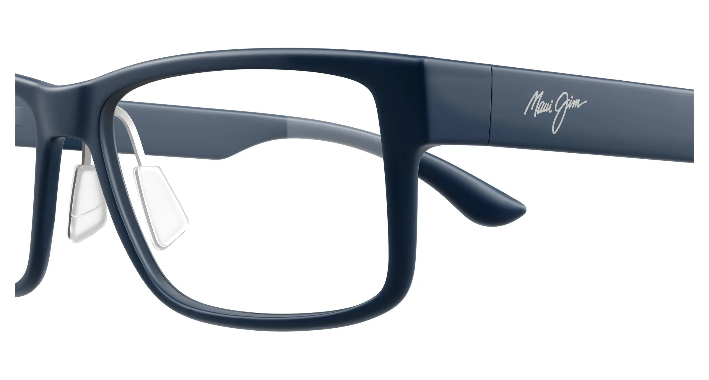 Maui Jim MJ2154O 003 Montature da vista Bio-iniettato Blu Trasparente Squadrata - immagine 3