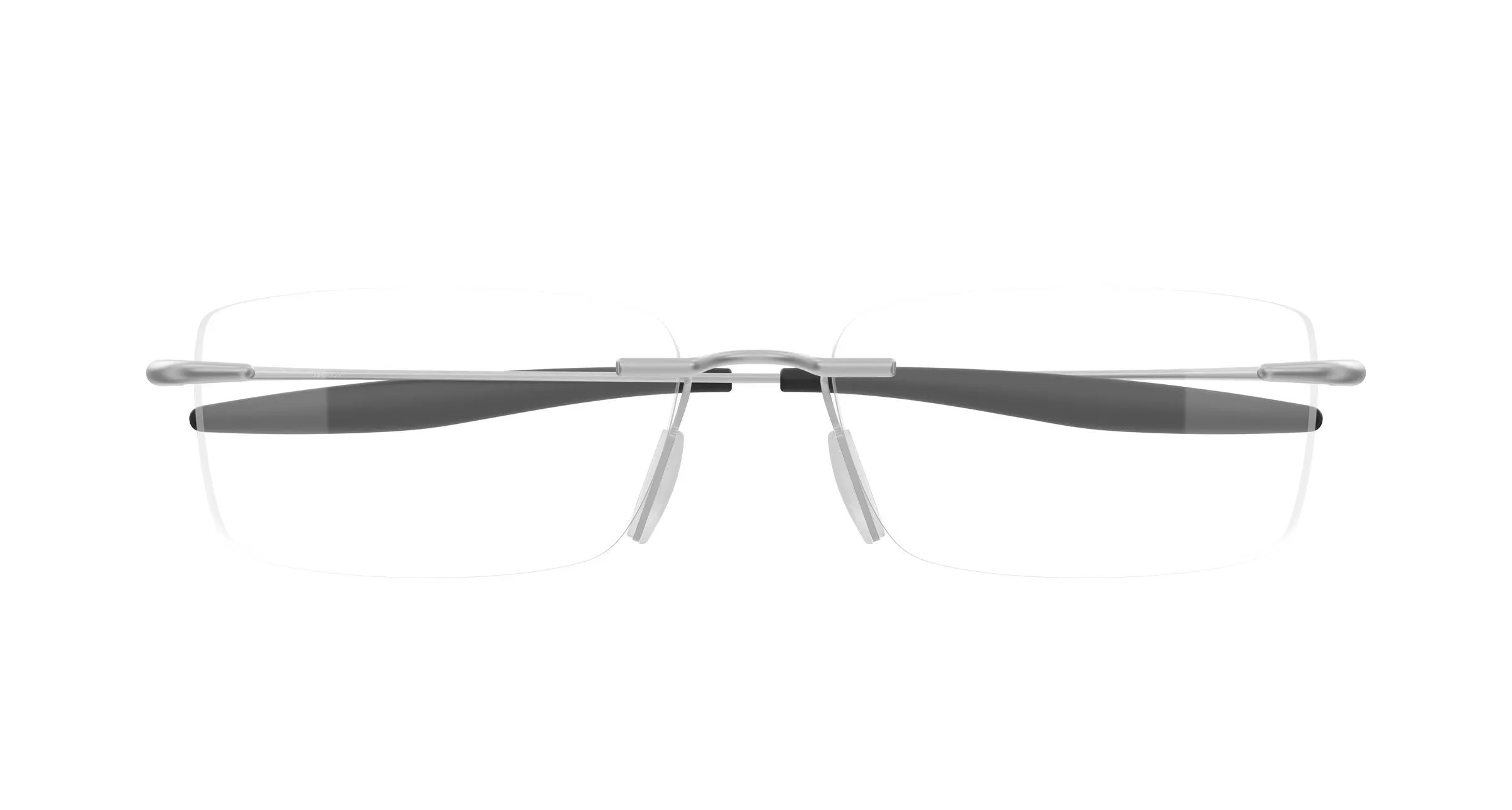Maui Jim MJ2152O 001 Montature da vista Titanio Argento Trasparente Squadrata - immagine 2