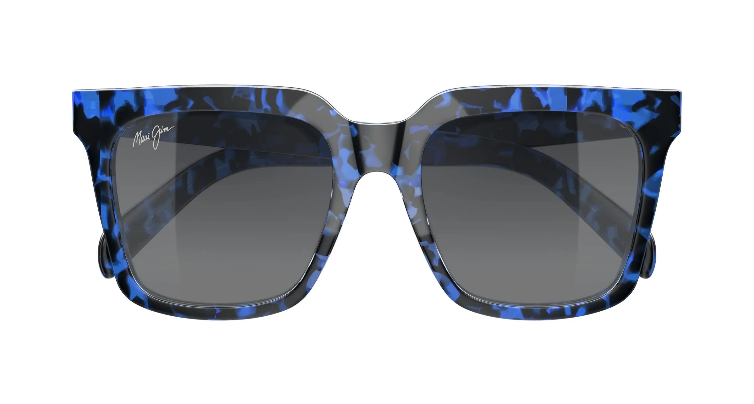 Maui Jim MJ0898S 002 Occhiali da sole Acetato Havana Grigio Squadrata - immagine 2
