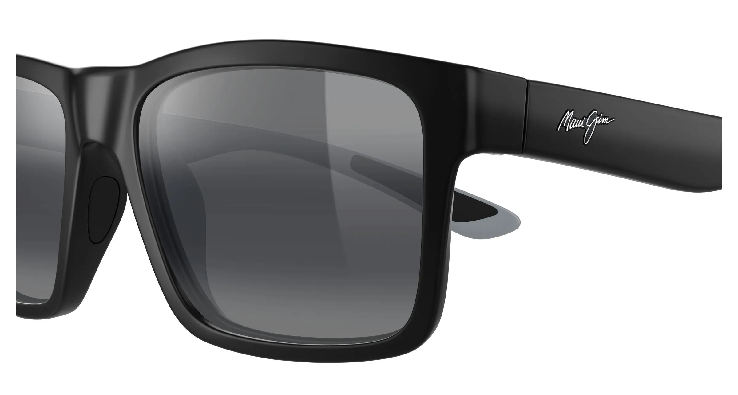 Maui Jim MJ0897S 006 Occhiali da sole Iniettato Nero Grigio Squadrata - immagine 3