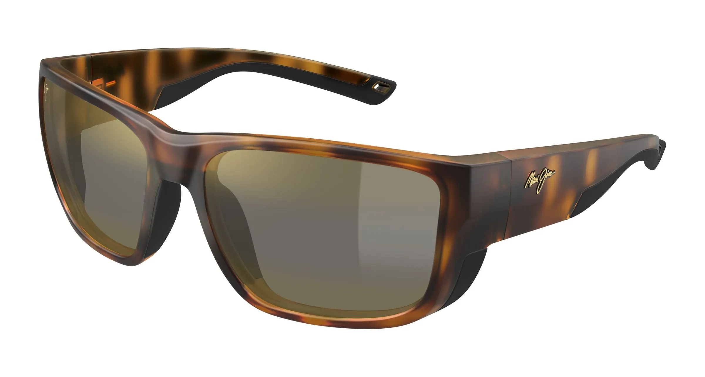 Maui Jim MJ0896S 003 Occhiali da sole Iniettato Havana Bronzo Squadrata - immagine 1