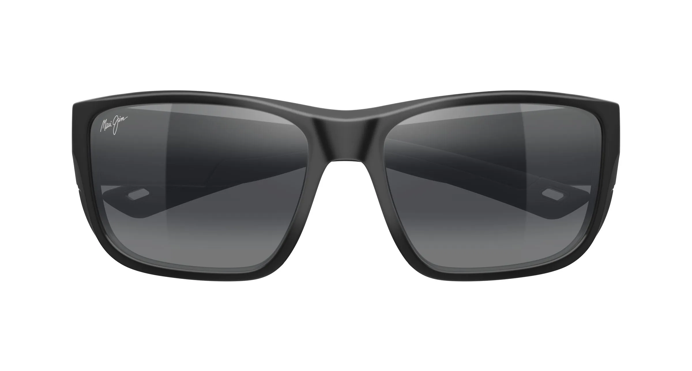 Maui Jim MJ0896S 001 Occhiali da sole Iniettato Nero Grigio Squadrata - immagine 2