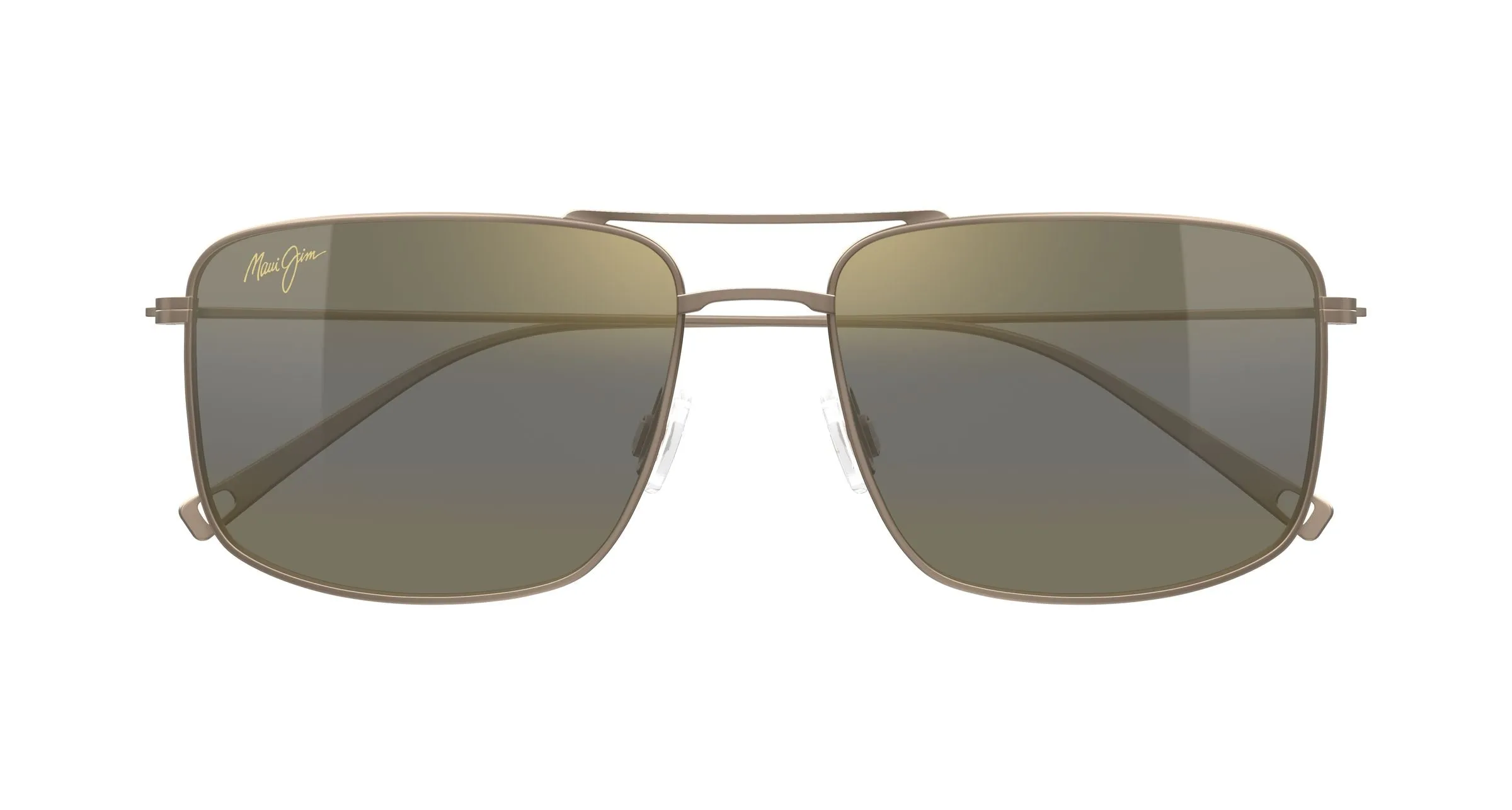 Maui Jim MJ0886S 003 Occhiali da sole Titanio Marrone Bronzo Squadrata - immagine 2