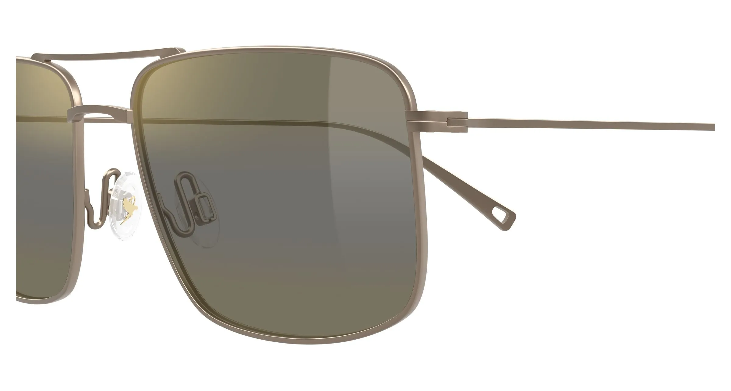 Maui Jim MJ0886S 003 Occhiali da sole Titanio Marrone Bronzo Squadrata - immagine 3