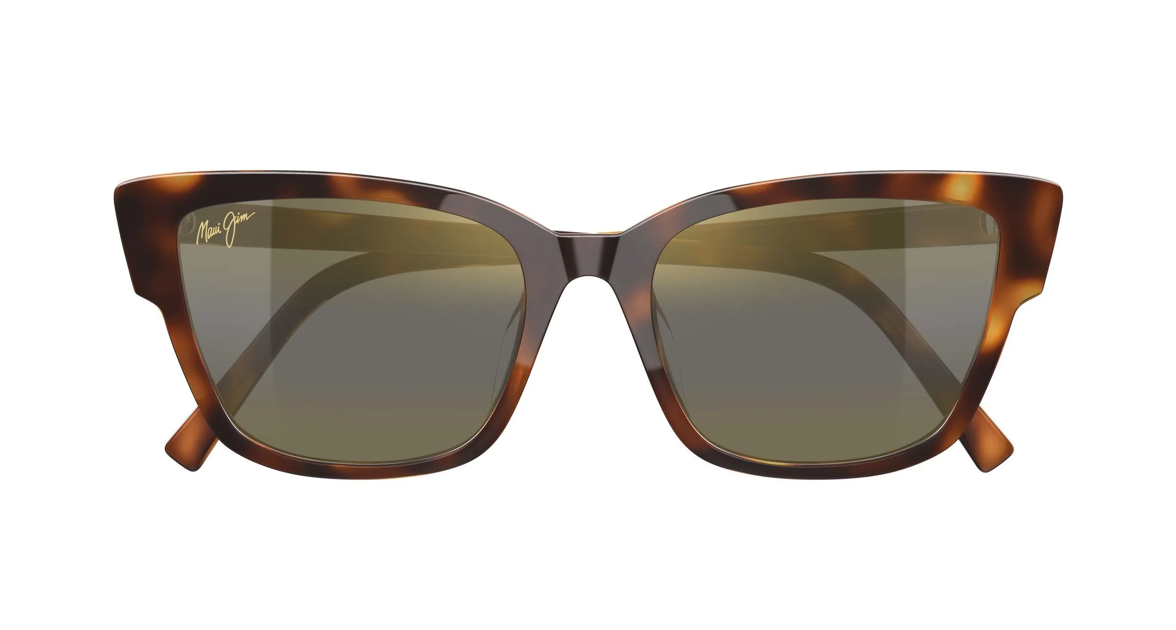Maui Jim MJ0884S 002 Occhiali da sole Acetato Havana Bronzo Cat Eye - immagine 2